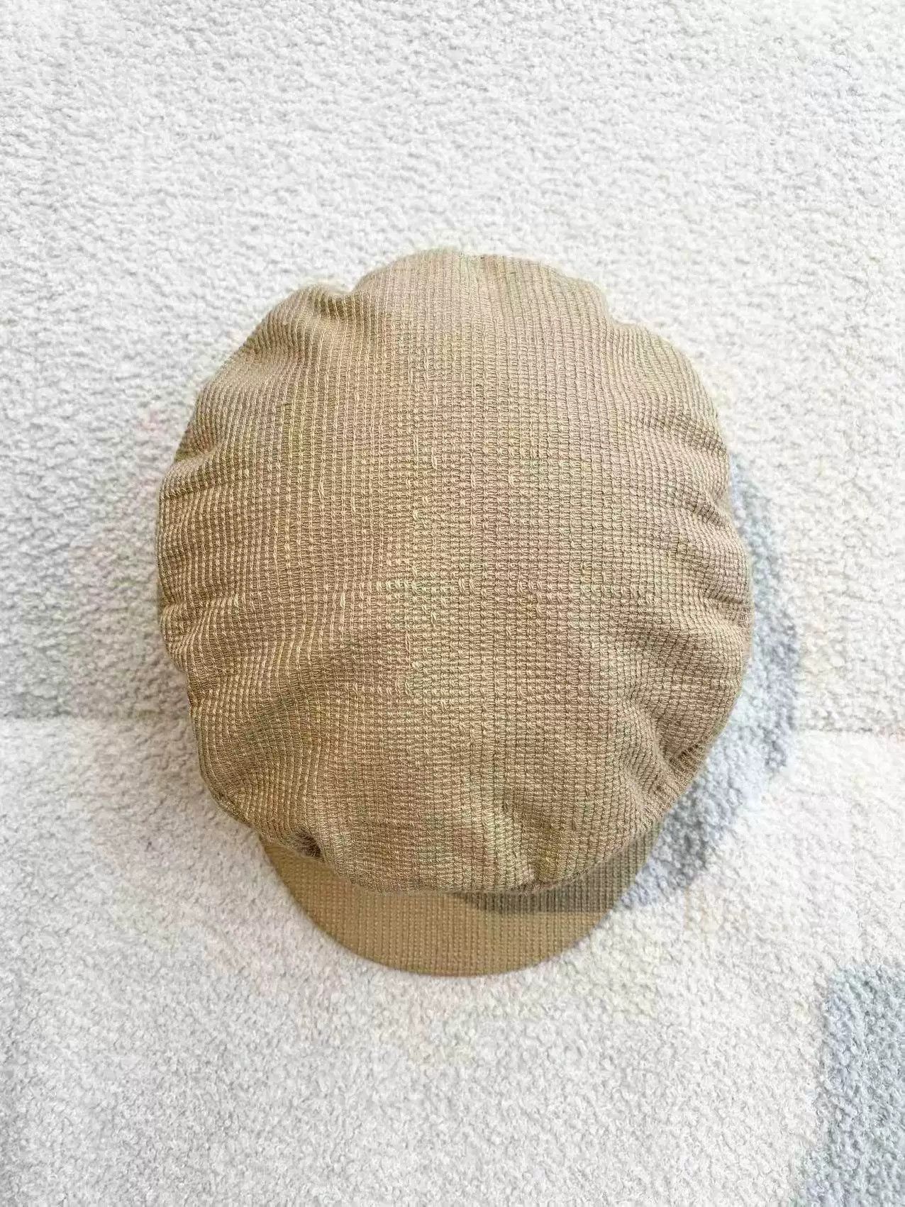 Dior Dior Beige Cotton Logo Newsboy Cap Size ONE SIZE - 3 Thumbnail