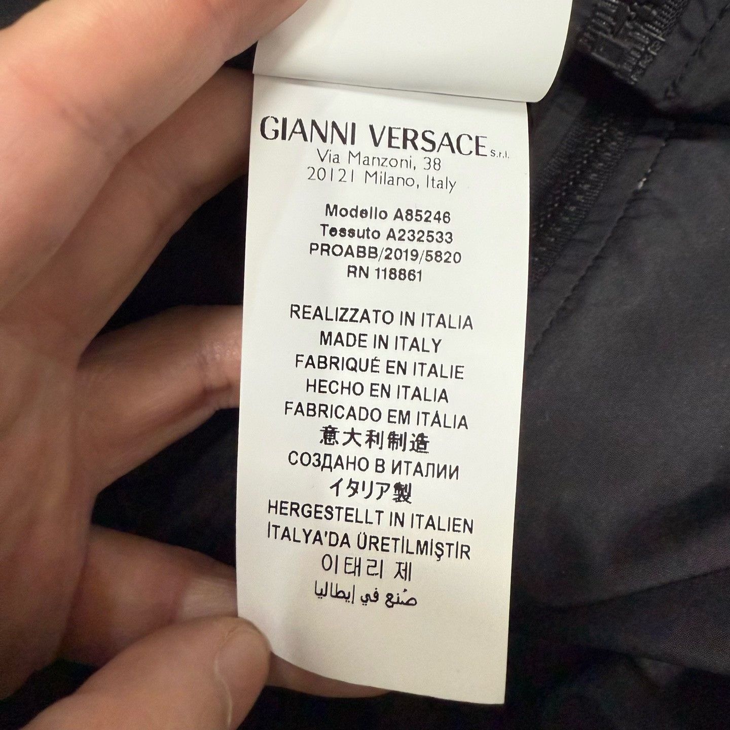 Versace Versace Baroque Print Zip-Front Jacket Size US S / EU 44-46 / 1 - 4 Thumbnail