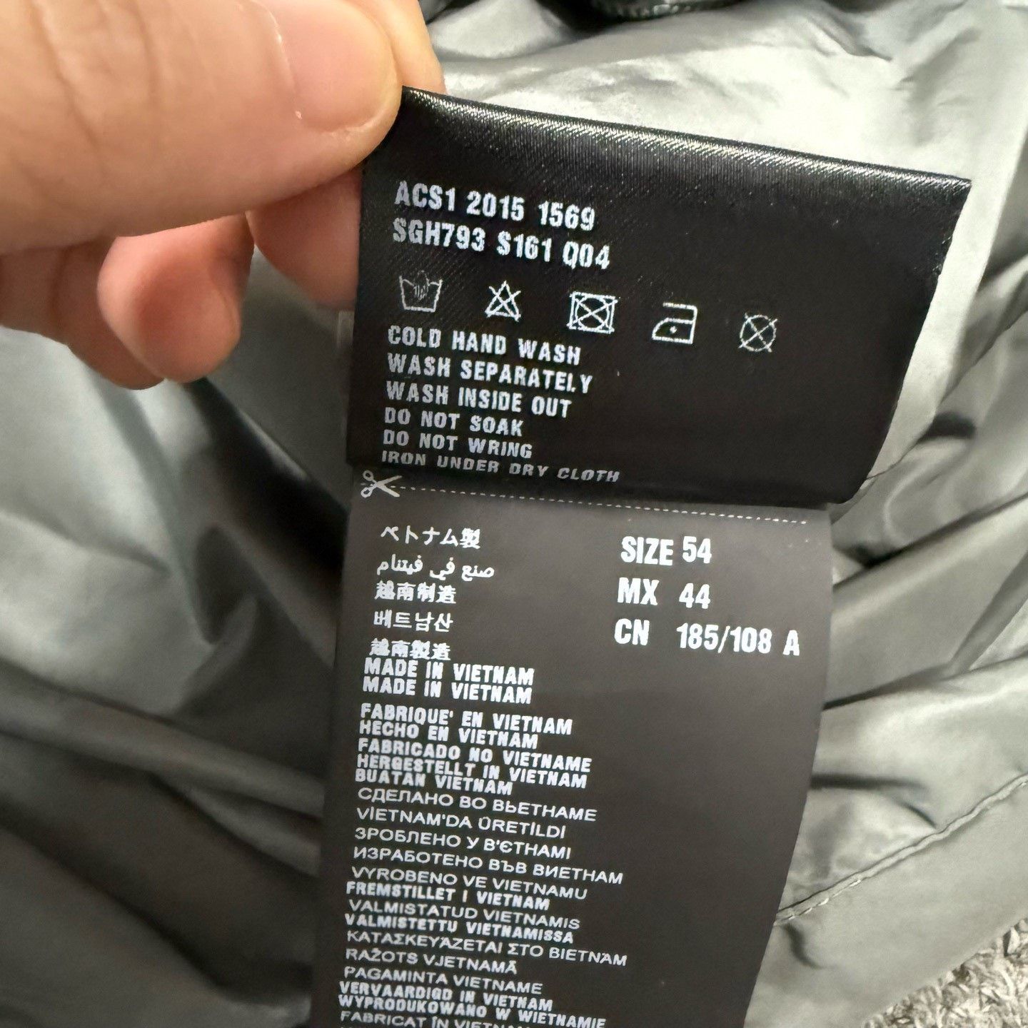 Prada Prada Gray Hidden Hood Zipper Jacket Size US L / EU 52-54 / 3 - 5 Thumbnail