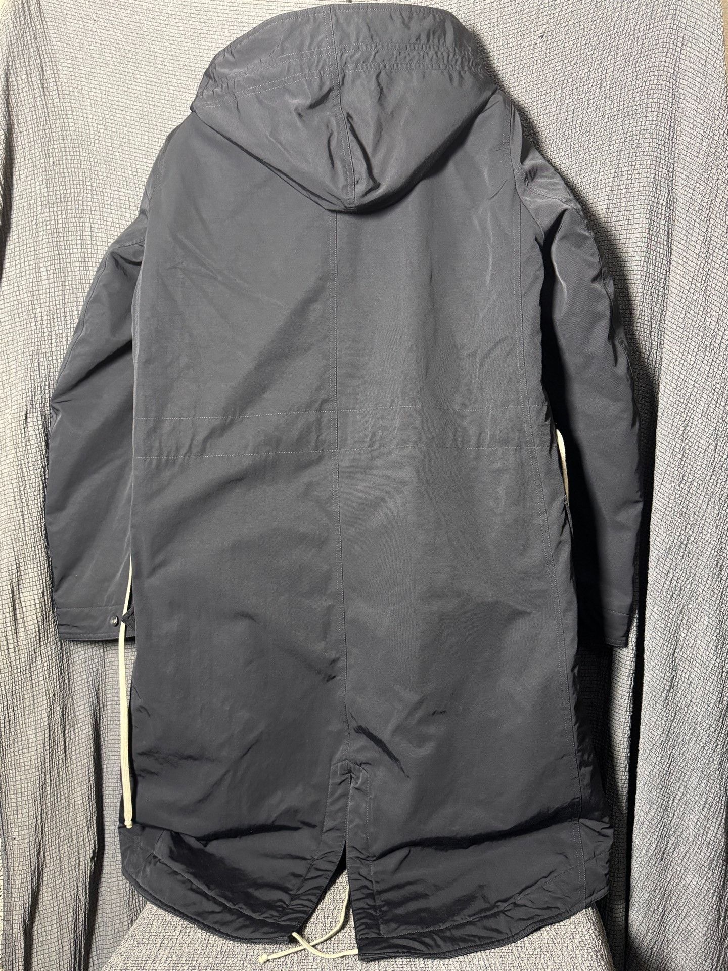 Rick Owens Rick Owens 16FW Nylon Fish Tail Coat Size US S / EU 44-46 / 1 - 2 Thumbnail
