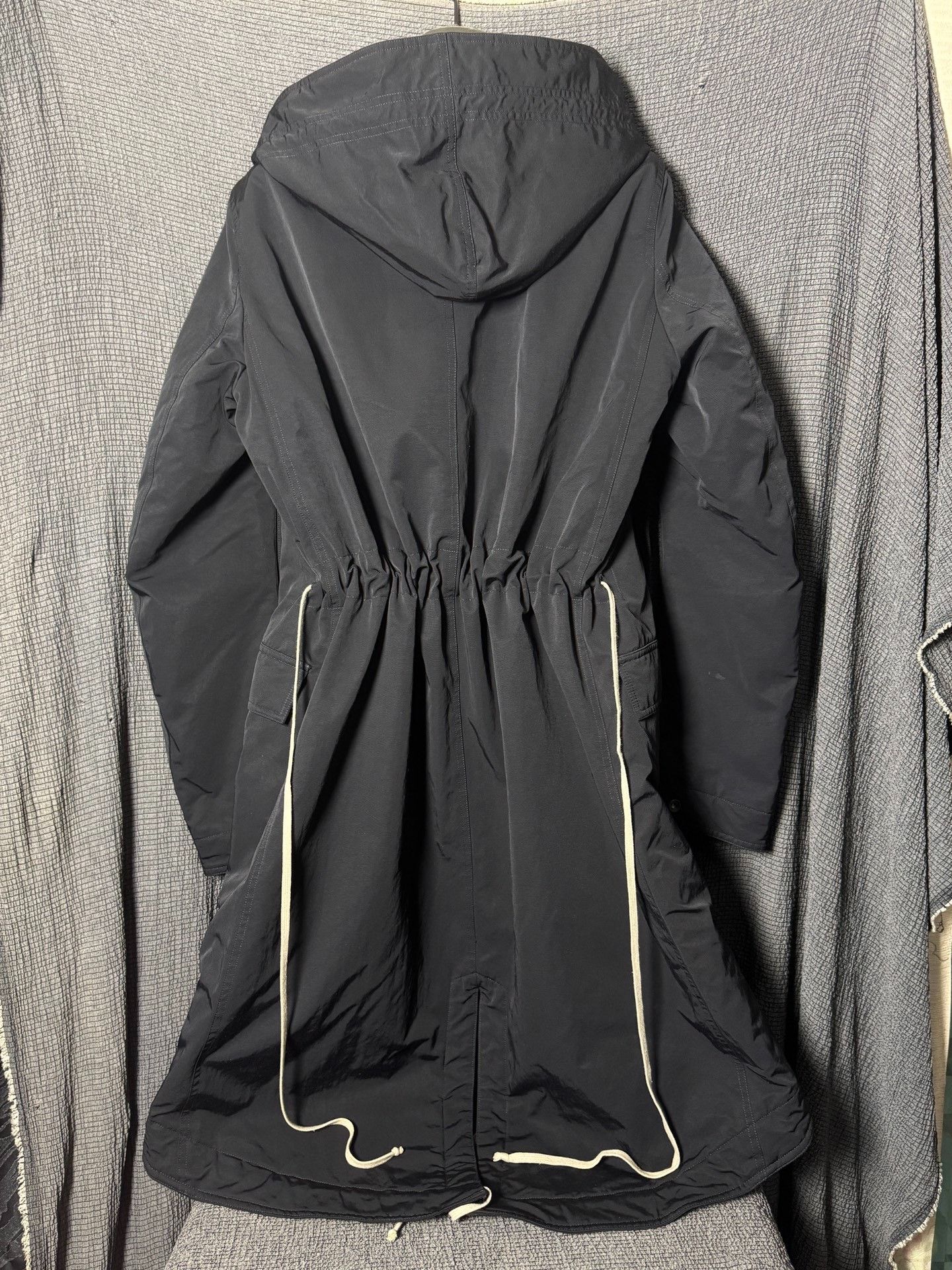 Rick Owens Rick Owens 16FW Nylon Fish Tail Coat Size US S / EU 44-46 / 1 - 3 Thumbnail
