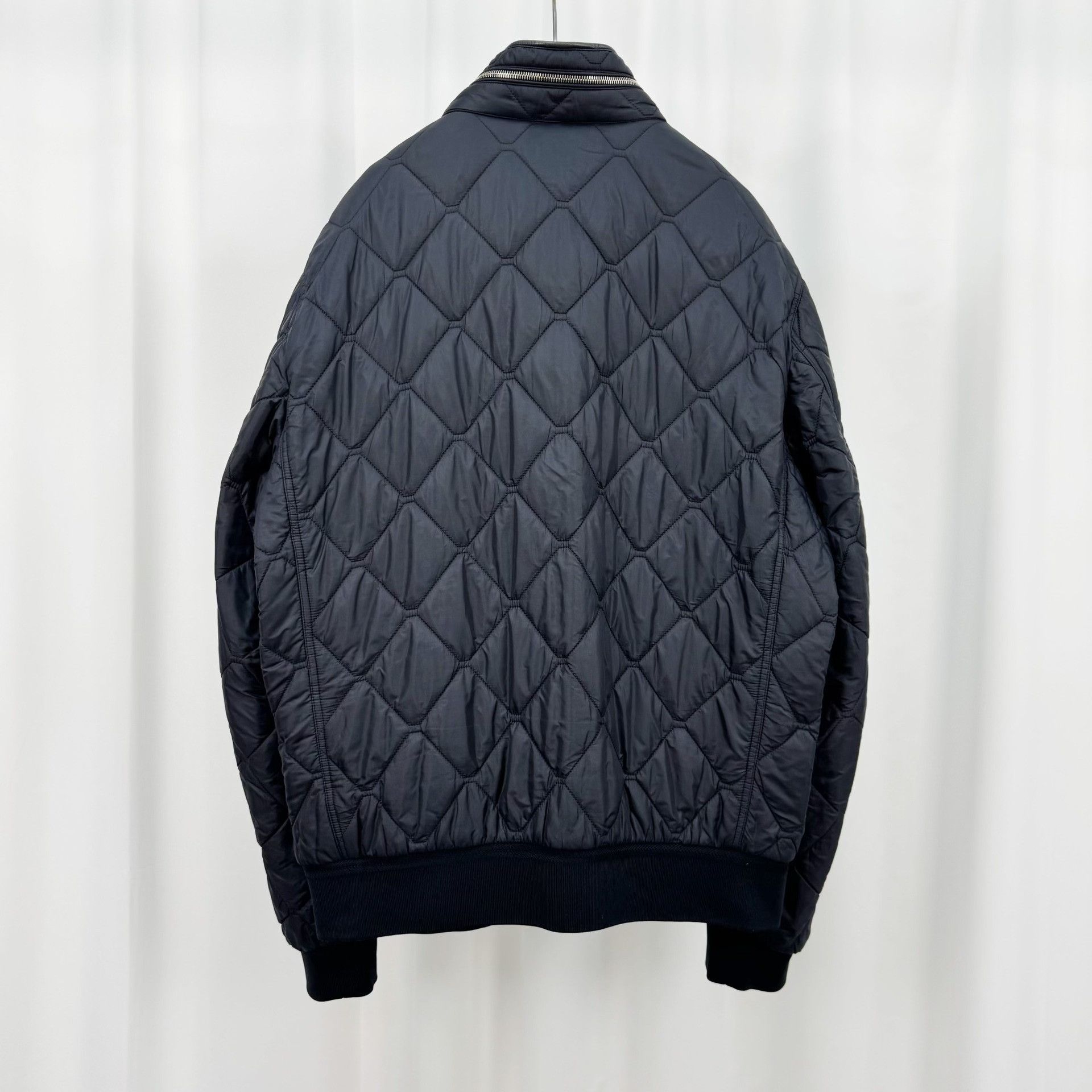 Burberry Burberry Black Quilted Diamond-Pattern Coat Size US XXL / EU 58 / 5 - 2 Thumbnail