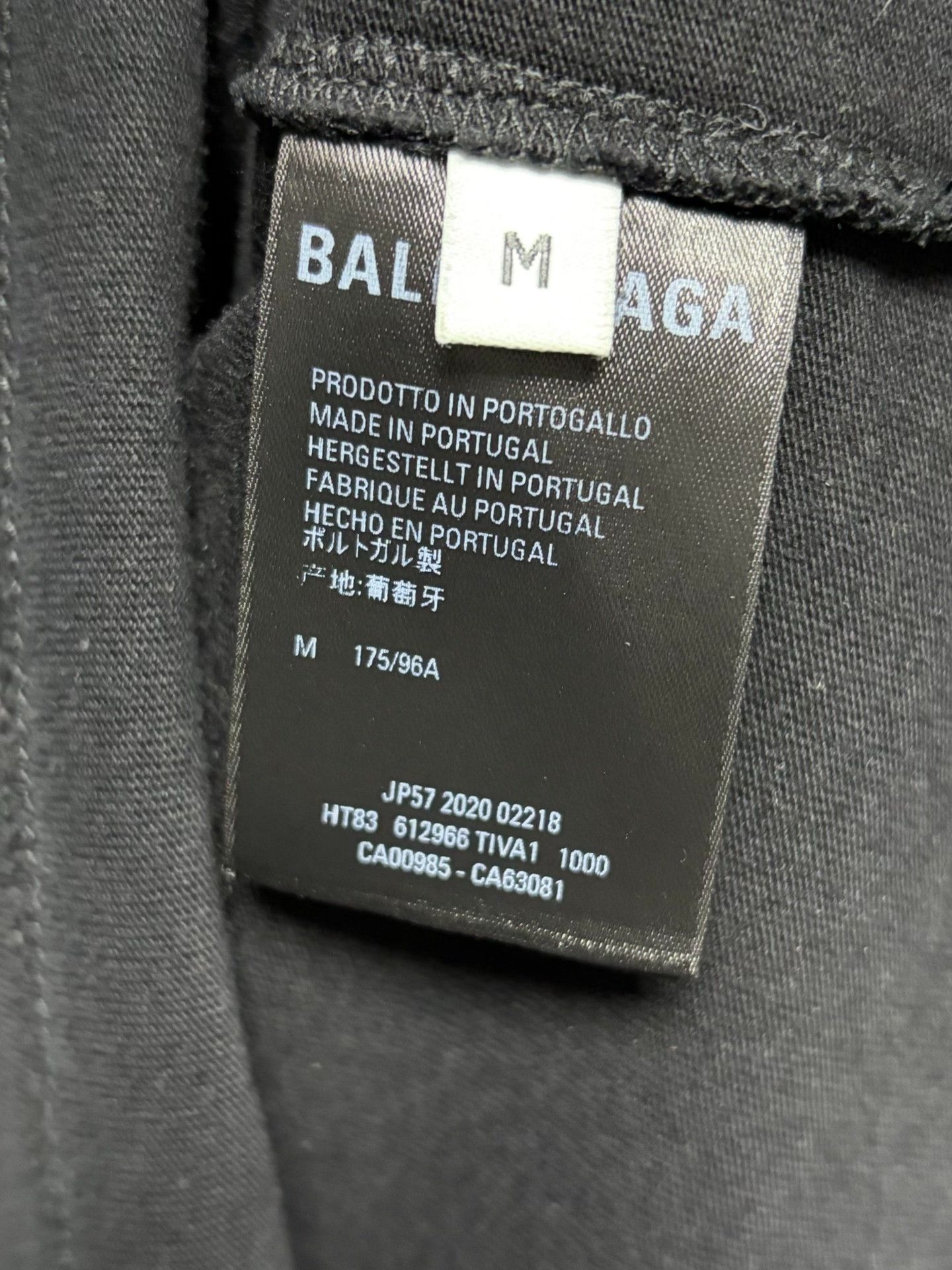 Balenciaga Balenciaga Band Portrait Short-Sleeve Tee Size US M / EU 48-50 / 2 - 4 Thumbnail