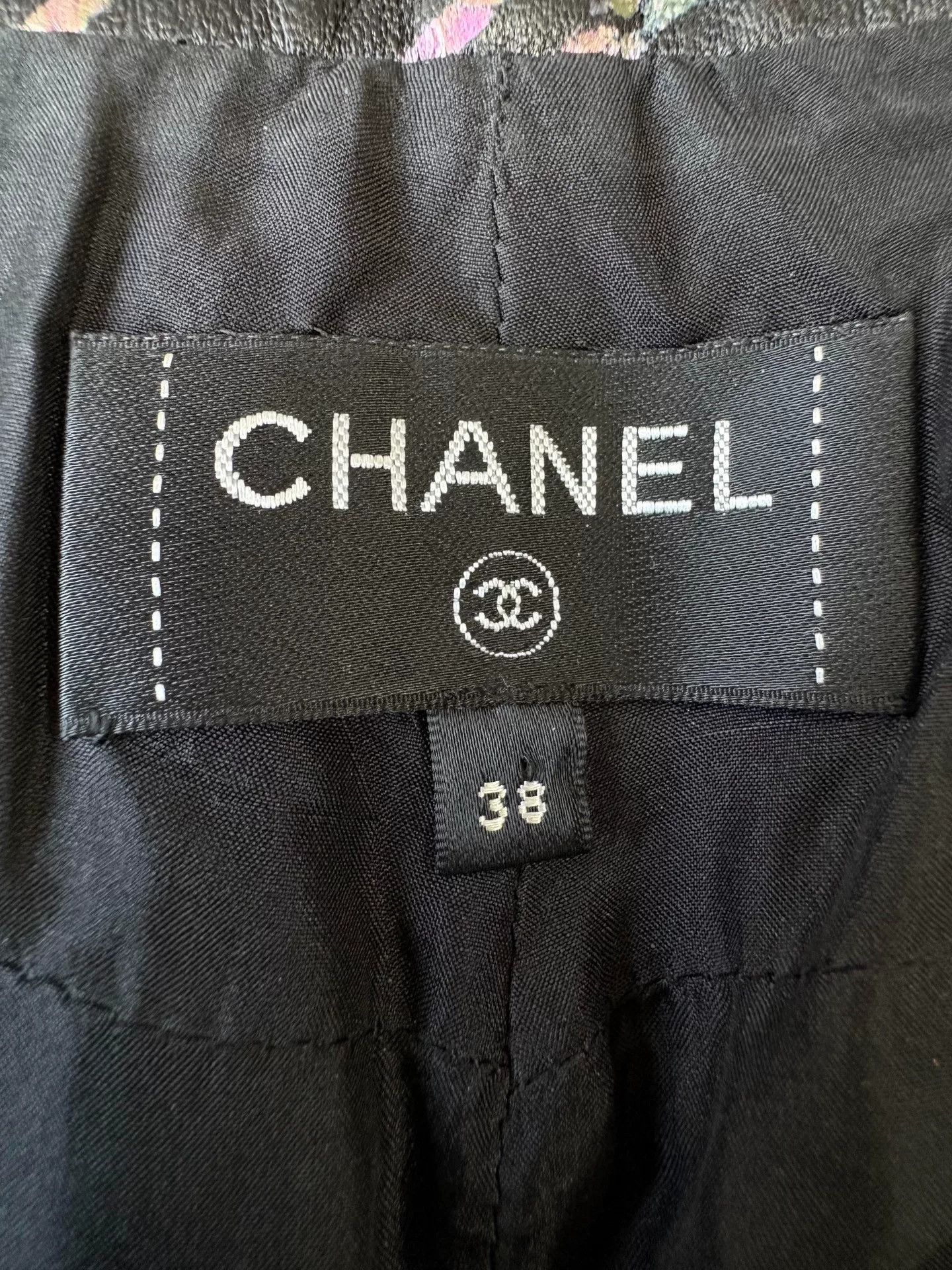 Chanel Chanel Neon Graffiti Camellia Leather Pants Size 38" / US 16 / IT 52 - 7 Thumbnail