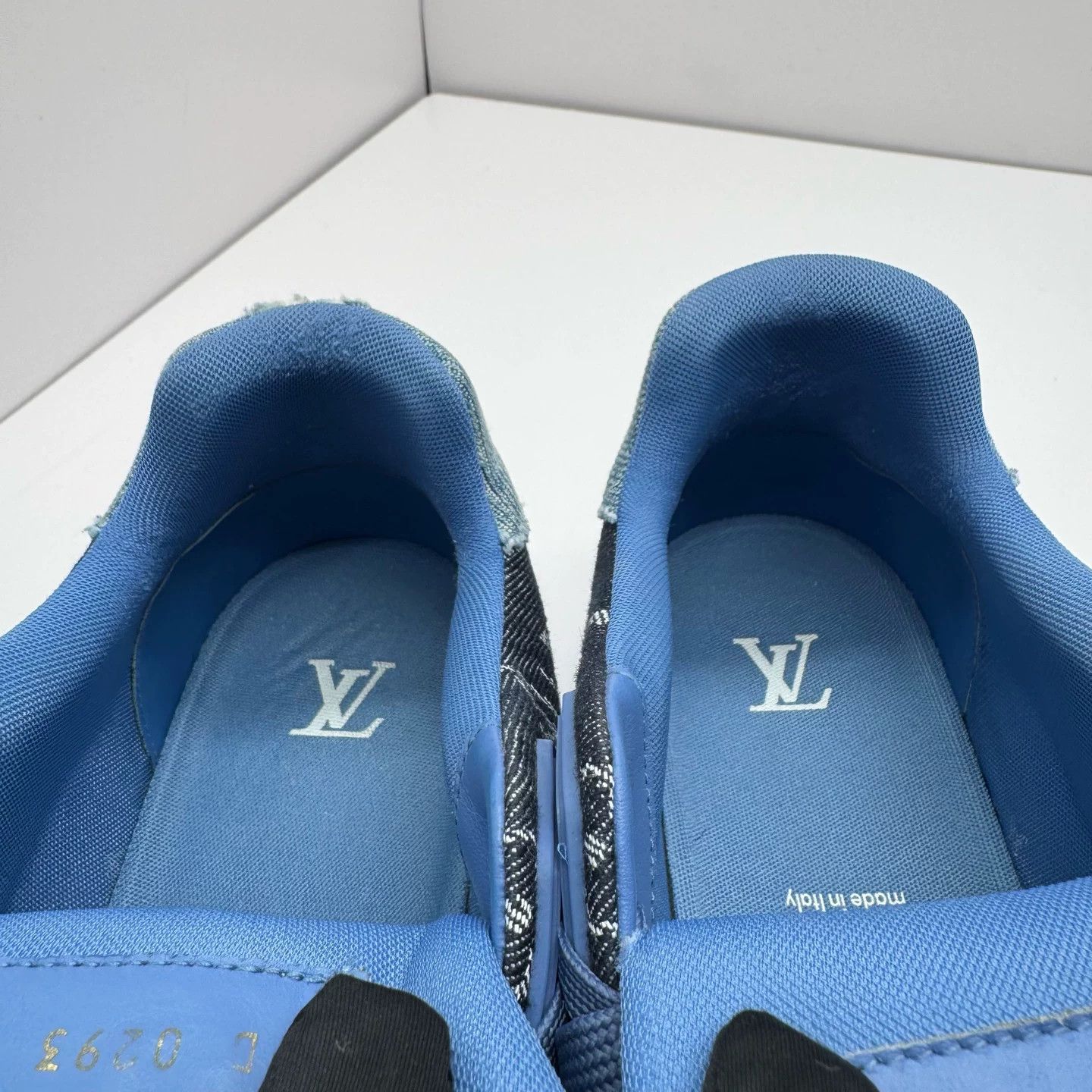 Louis Vuitton Louis Vuitton Denim Low-Top Sneakers Size US 9 / EU 42 - 7 Thumbnail