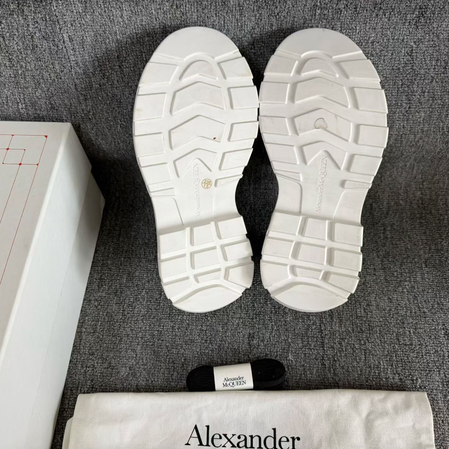 Alexander McQueen Alexander McQueen Thick-Soled Canvas Shoes Size US 6 / IT 36 - 7 Thumbnail