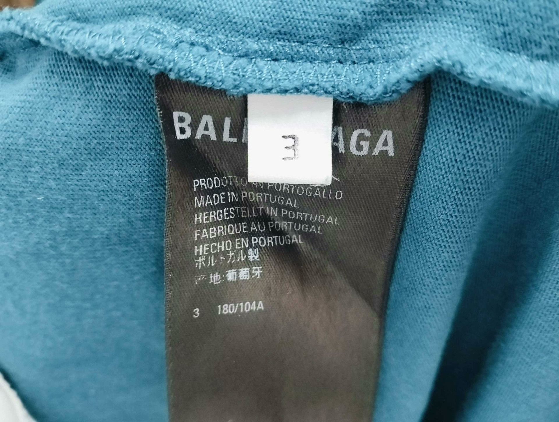 Balenciaga Balenciaga Distressed Lettering Long-Sleeve Size US L / EU 52-54 / 3 - 3 Thumbnail