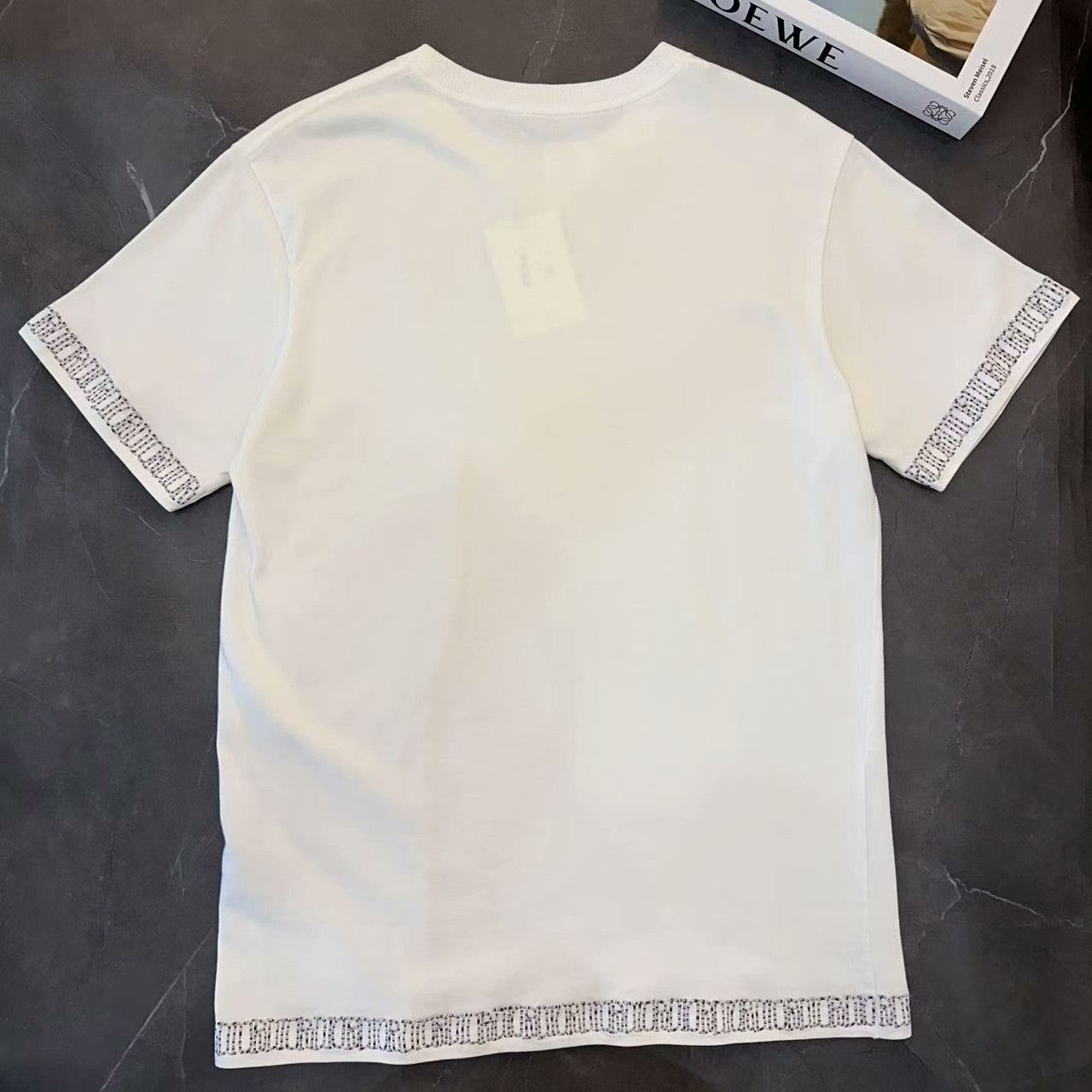 Dior Dior White Short-Sleeve Top M Size US M / EU 48-50 / 2 - 2 Thumbnail