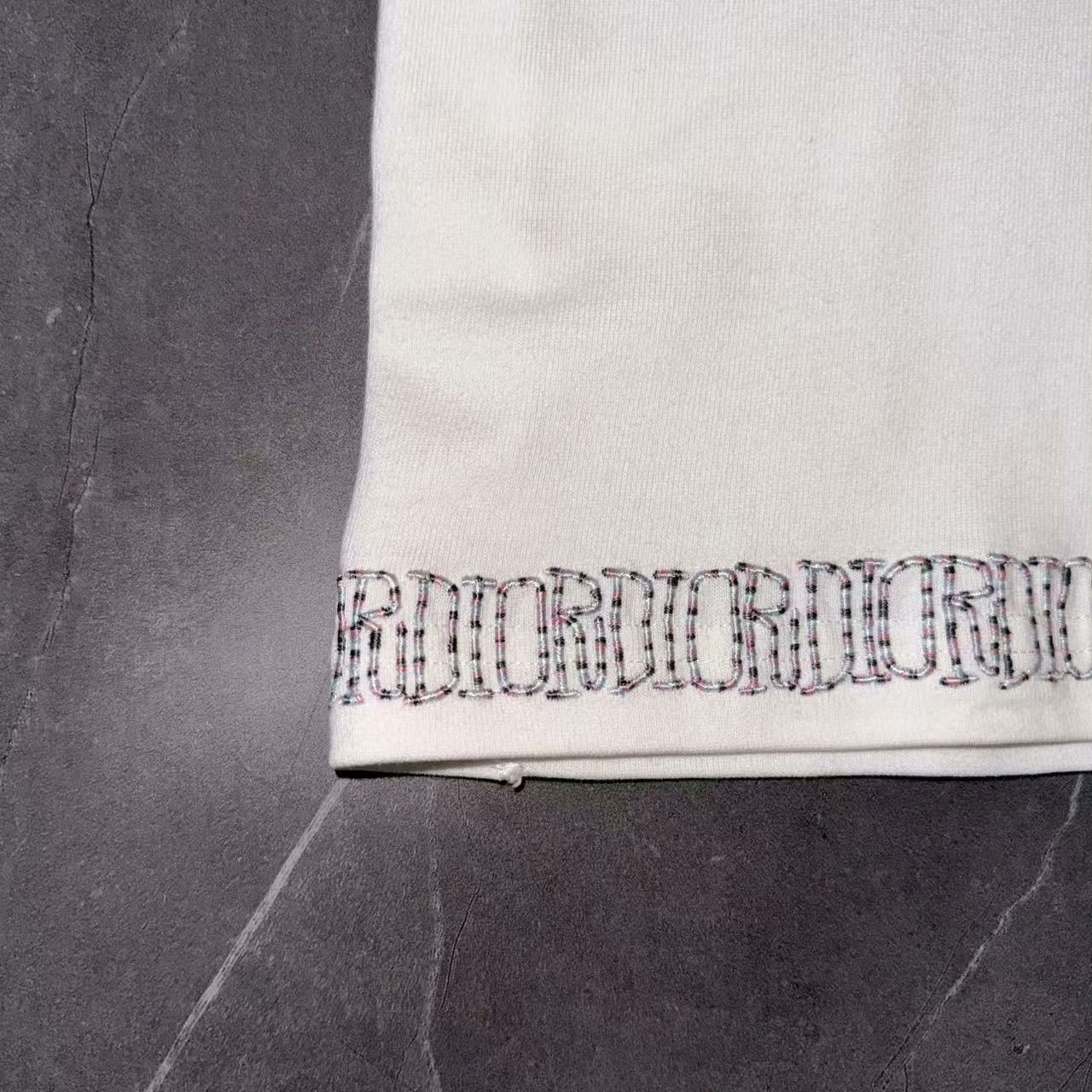 Dior Dior White Short-Sleeve Top M Size US M / EU 48-50 / 2 - 4 Thumbnail