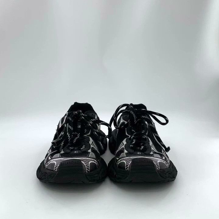 Balenciaga Balenciaga Black Lace-Up Casual Dad Shoes Size US 8 / EU 41 - 3 Thumbnail