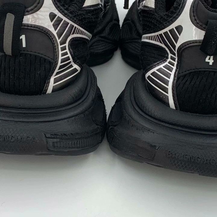 Balenciaga Balenciaga Black Lace-Up Casual Dad Shoes Size US 8 / EU 41 - 8 Thumbnail