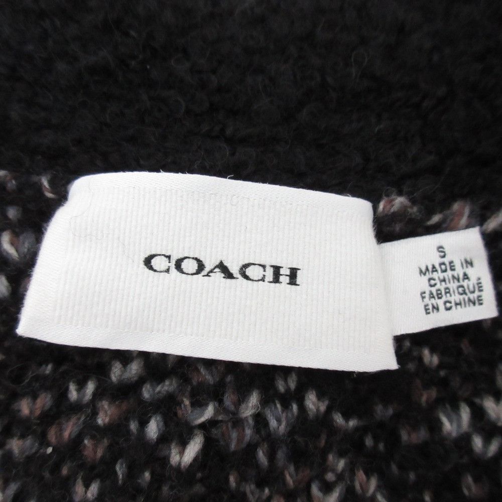 Coach Coach Coach Signature Wool Cardigan Textile Tops CD486 DUTY FREE for USA Size ONE SIZE - 8 Thumbnail