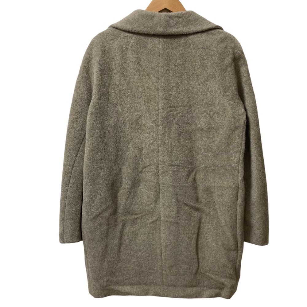 Max Mara Max Mara S Max Mara Alpaca Double-Breasted Shaggy Coat Fur Outerwear DUTY FREE for USA Size ONE SIZE - 3 Thumbnail