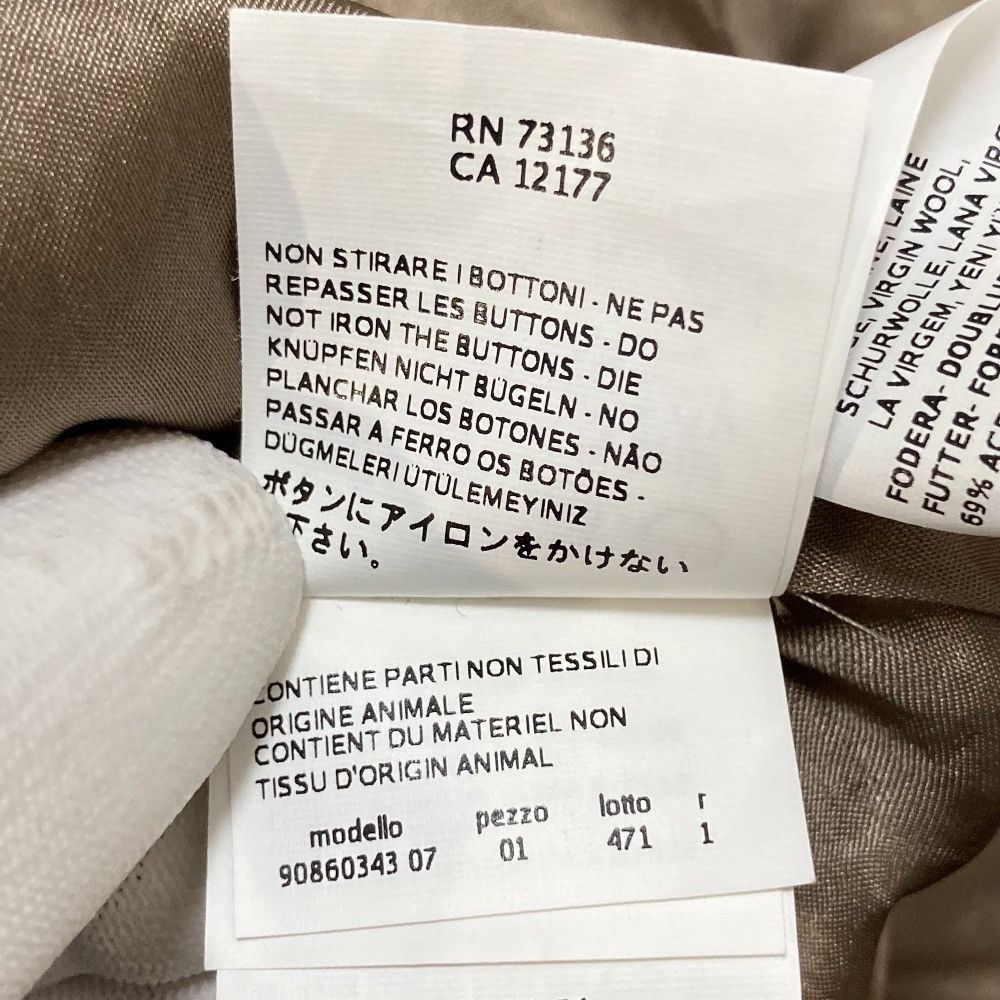 Max Mara Max Mara S Max Mara Alpaca Double-Breasted Shaggy Coat Fur Outerwear DUTY FREE for USA Size ONE SIZE - 9 Thumbnail