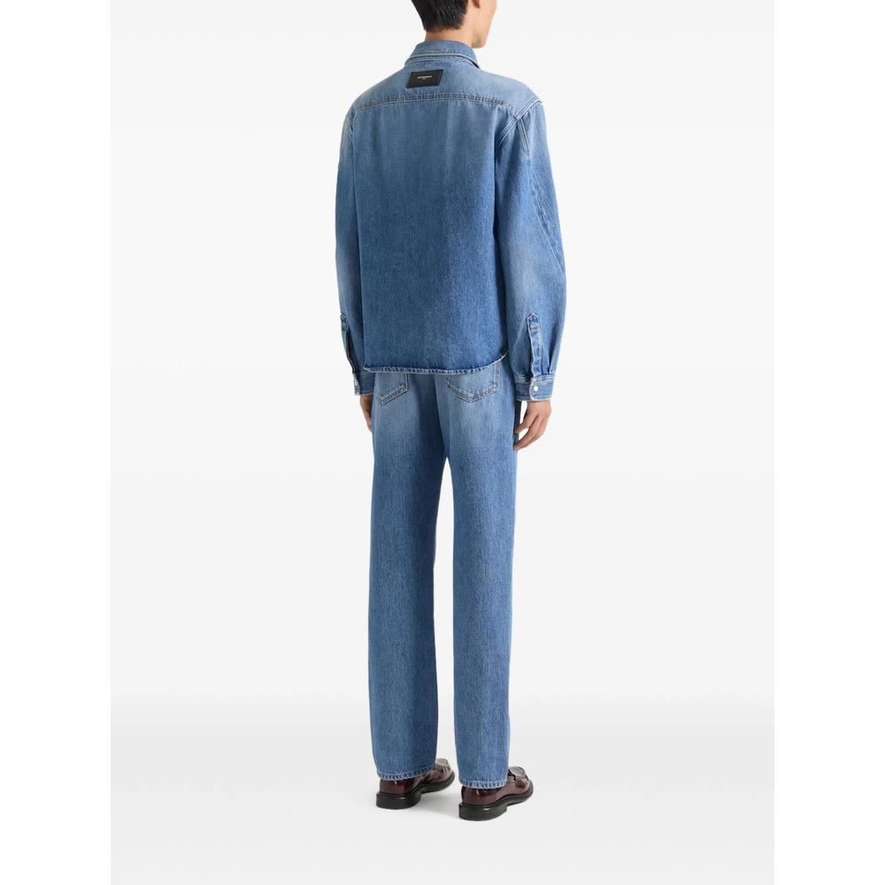 Givenchy Givenchy BLUE Shirts Size US XL / EU 56 / 4 - 3 Thumbnail