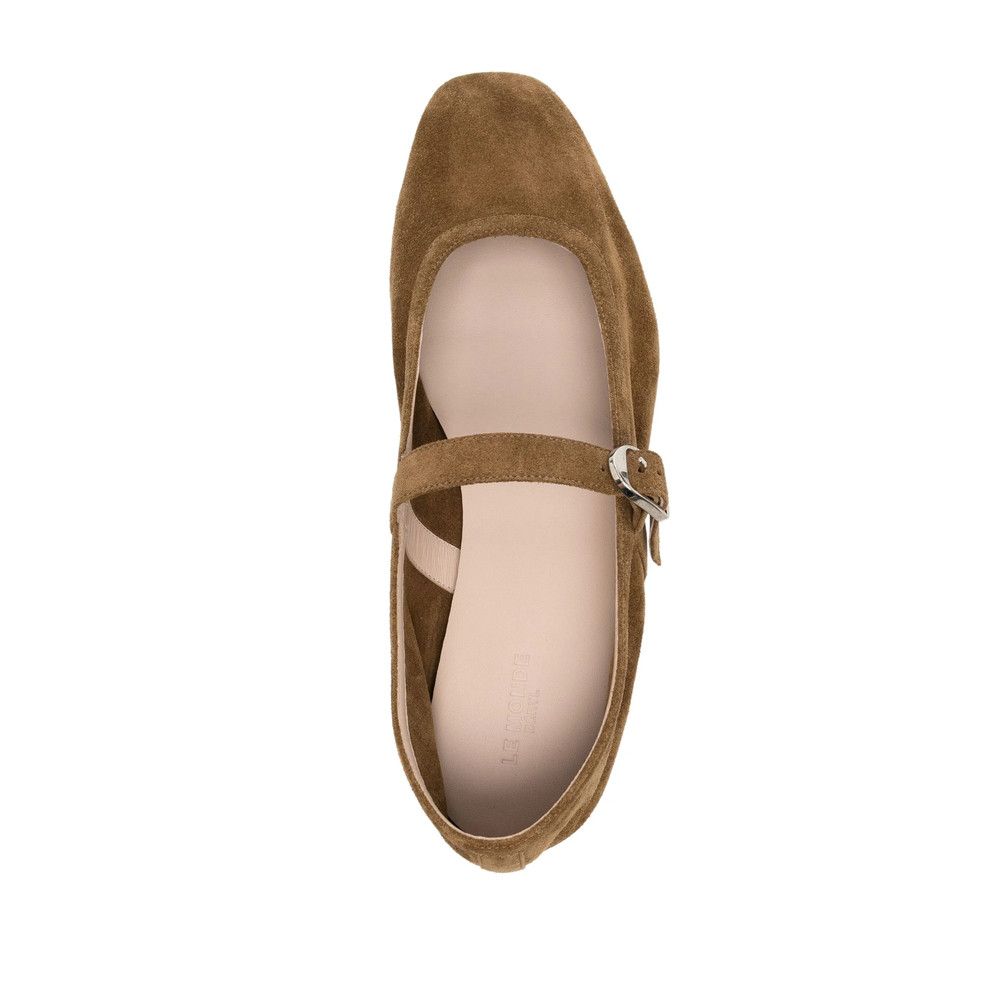 Le Monde Beryl Le Monde Beryl BROWN Ballet Flats Size US 8 / IT 38 - 3 Thumbnail