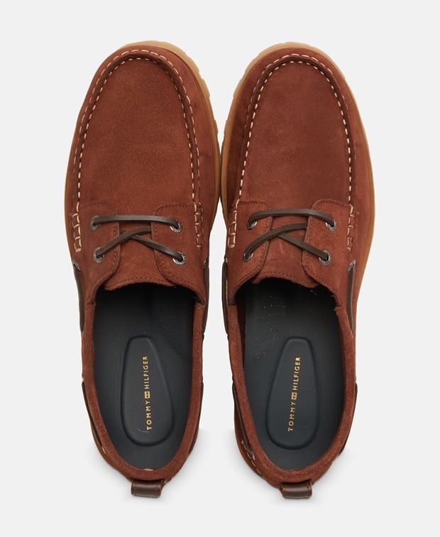 Tommy Hilfiger Sedona rust Boat shoes Size US 12 / EU 45 - 3 Thumbnail