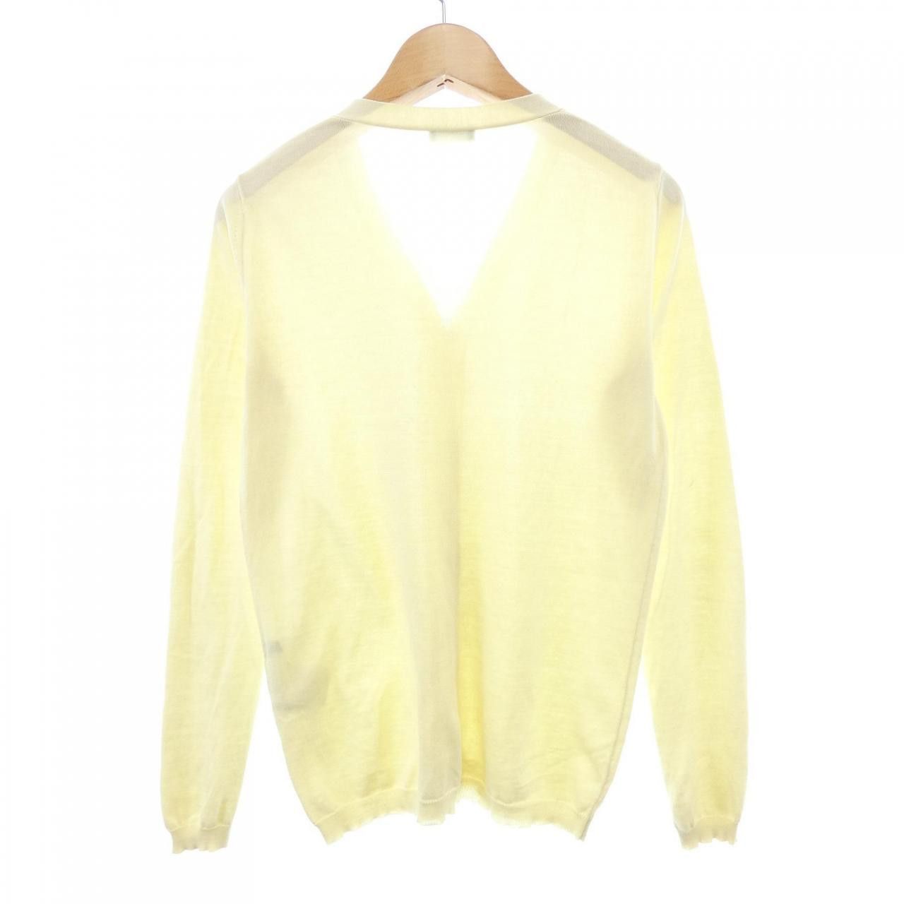 Jil Sander Jil Sander JIL SANDER NAVY Wool Cardigan Textile Tops DUTY FREE for USA Size ONE SIZE - 2 Thumbnail