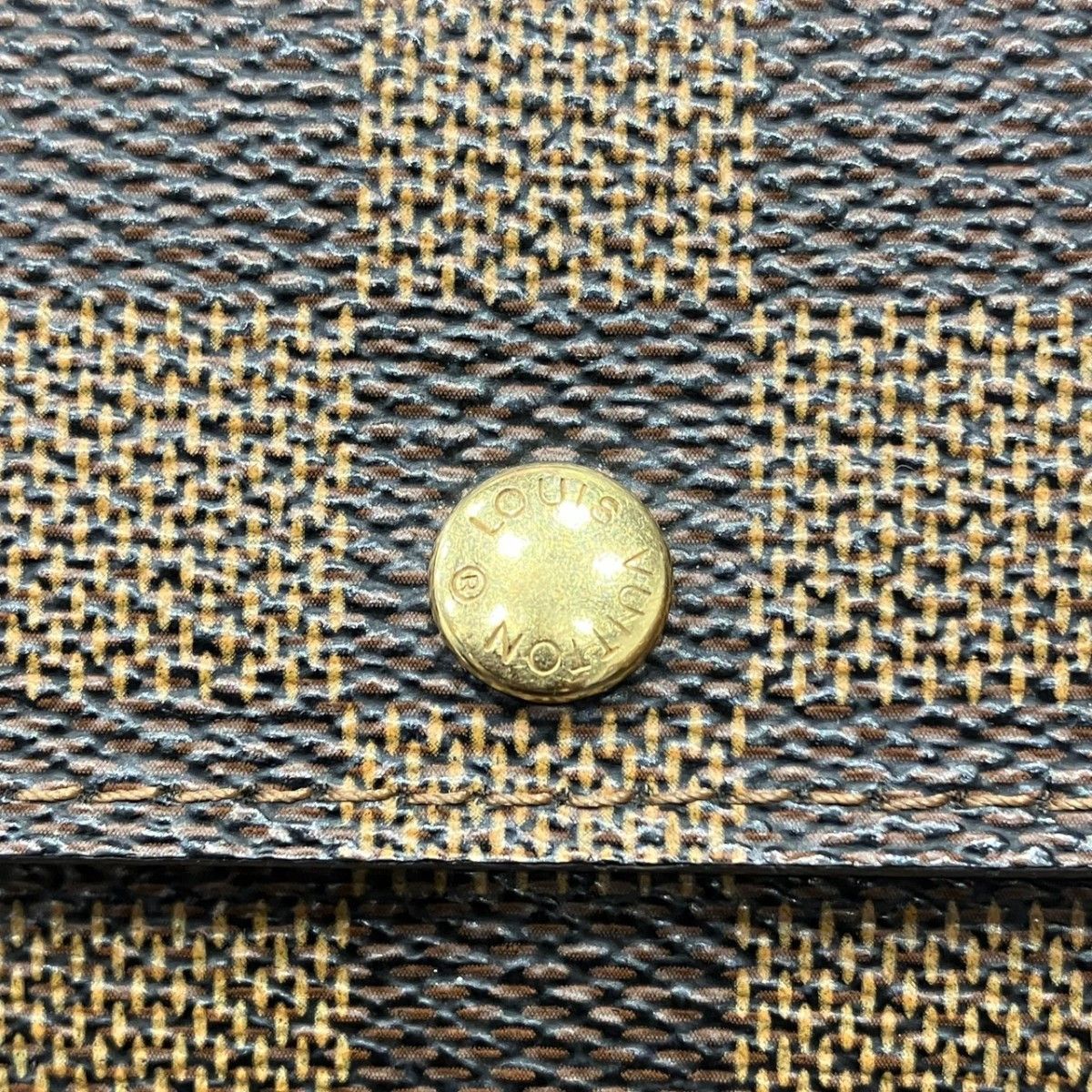 Louis Vuitton Louis Vuitton Louis Vuitton Damier Ebene Coin Case Textile Coin Case N61930 DUTY FREE for USA Size ONE SIZE - 9 Thumbnail