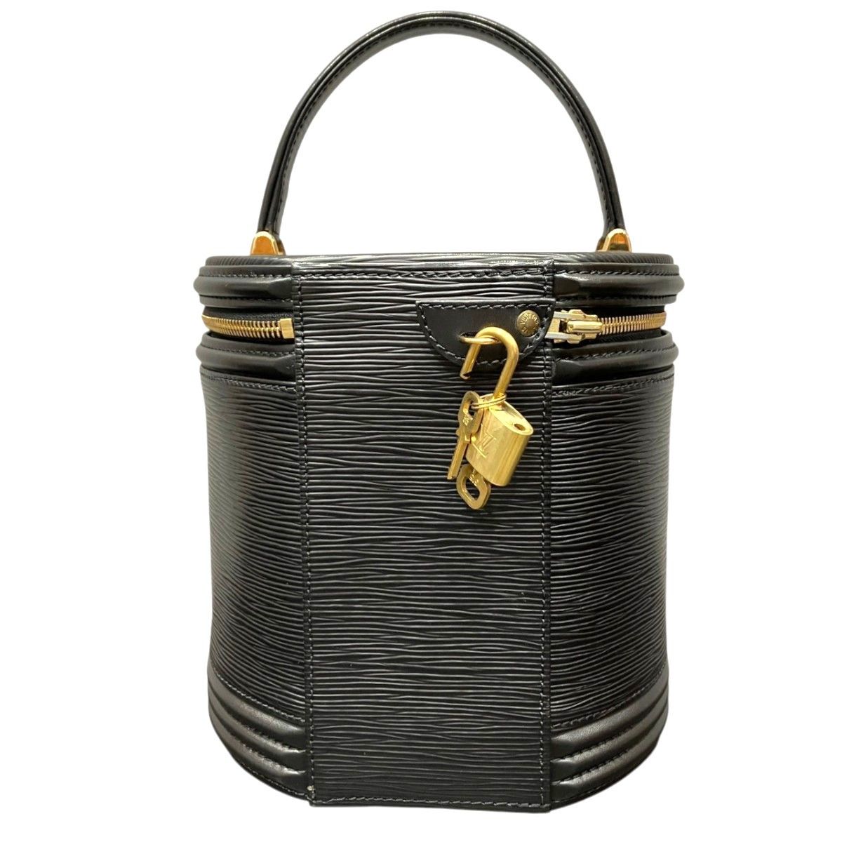 Louis Vuitton Louis Vuitton Louis Vuitton Cannes Epi Handbag Leather Vanity Bag M48032 DUTY FREE for USA Size ONE SIZE - 2 Thumbnail