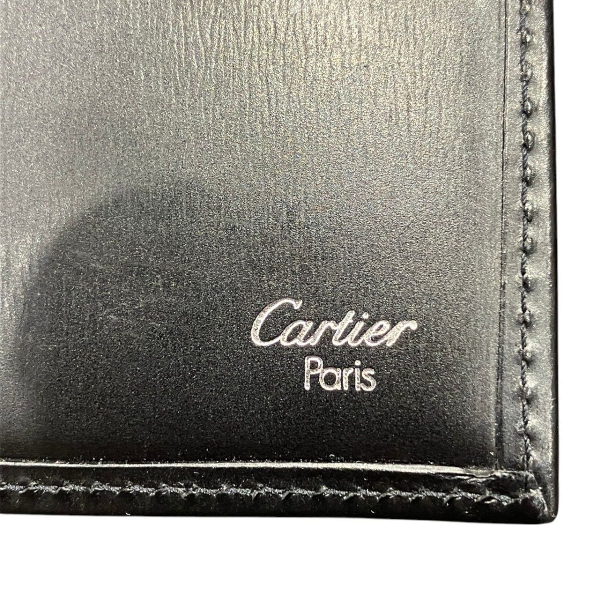 Cartier Cartier Cartier Trifold Leather Wallet Leather Short Wallet DUTY FREE for USA Size ONE SIZE - 4 Thumbnail