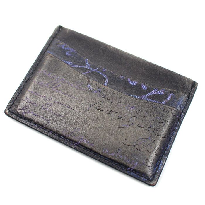 Berluti Berluti Berluti Calligraphy Bamboo Neo Venezia Calf Leather Card Case Leather Card Case DUTY FREE for USA Size ONE SIZE - 2 Thumbnail