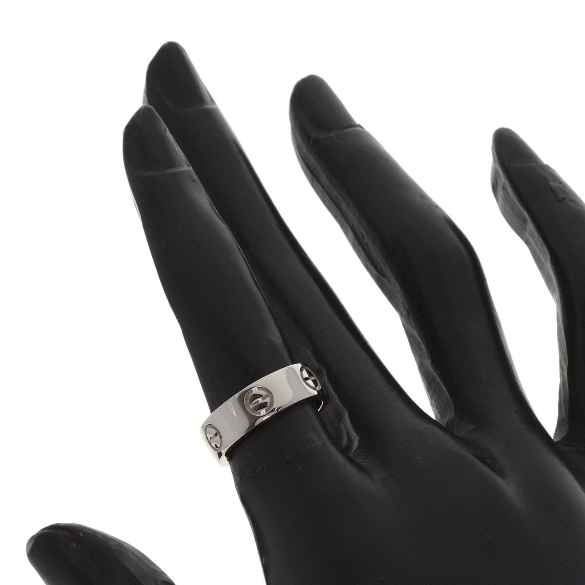 Cartier Cartier Love Ring #48 18K White Gold Women's Size ONE SIZE - 5 Thumbnail