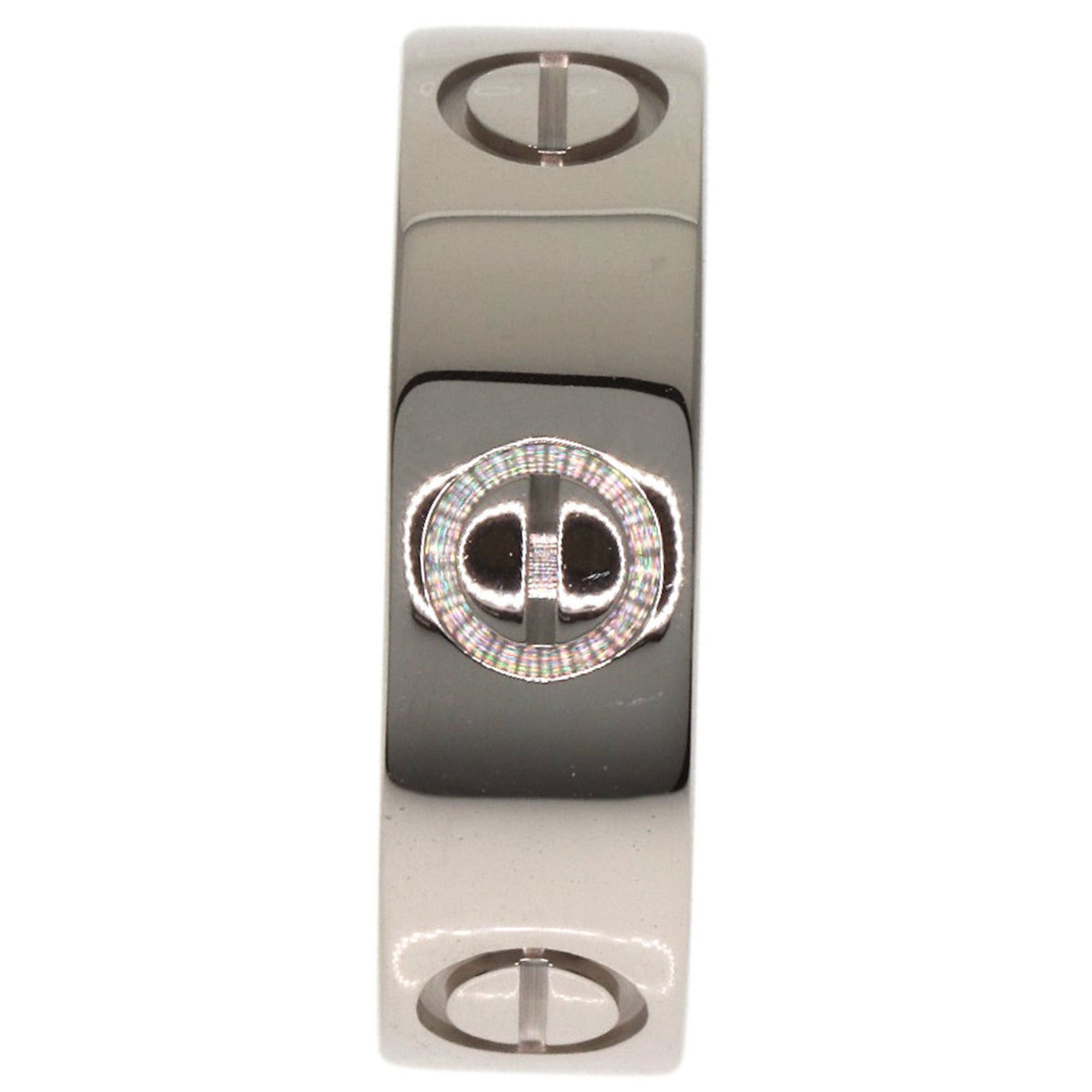 Cartier Cartier Love Ring #48 18K White Gold Women's Size ONE SIZE - 3 Thumbnail