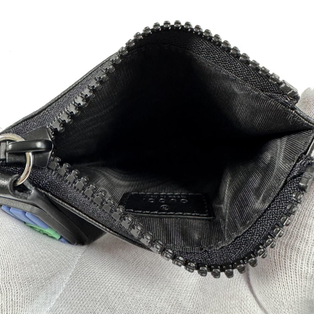 Gucci Gucci Gucci Matte Crystal GG Fragment Case Coin Case Textile Coin Case 780177 FAC90 1088 DUTY FREE for USA Size ONE SIZE - 5 Thumbnail