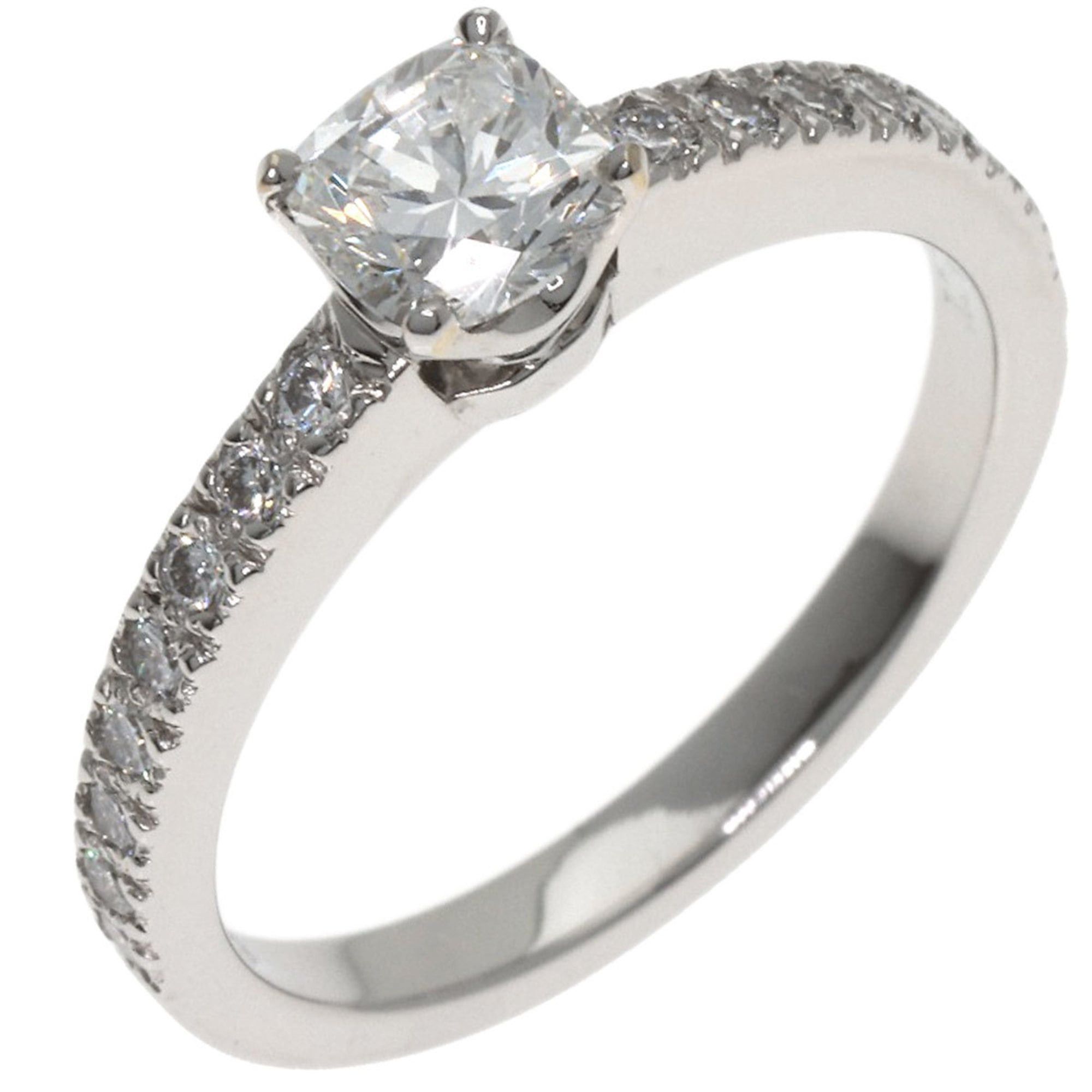 Tiffany & Co. Tiffany & Co. Solitaire Diamond Ring in Platinum PT950 for Women. Size ONE SIZE - 2 Thumbnail