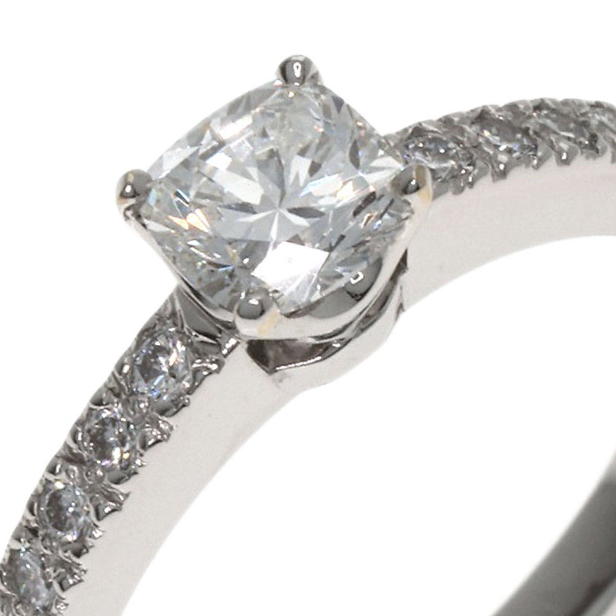 Tiffany & Co. Tiffany & Co. Solitaire Diamond Ring in Platinum PT950 for Women. Size ONE SIZE - 9 Thumbnail