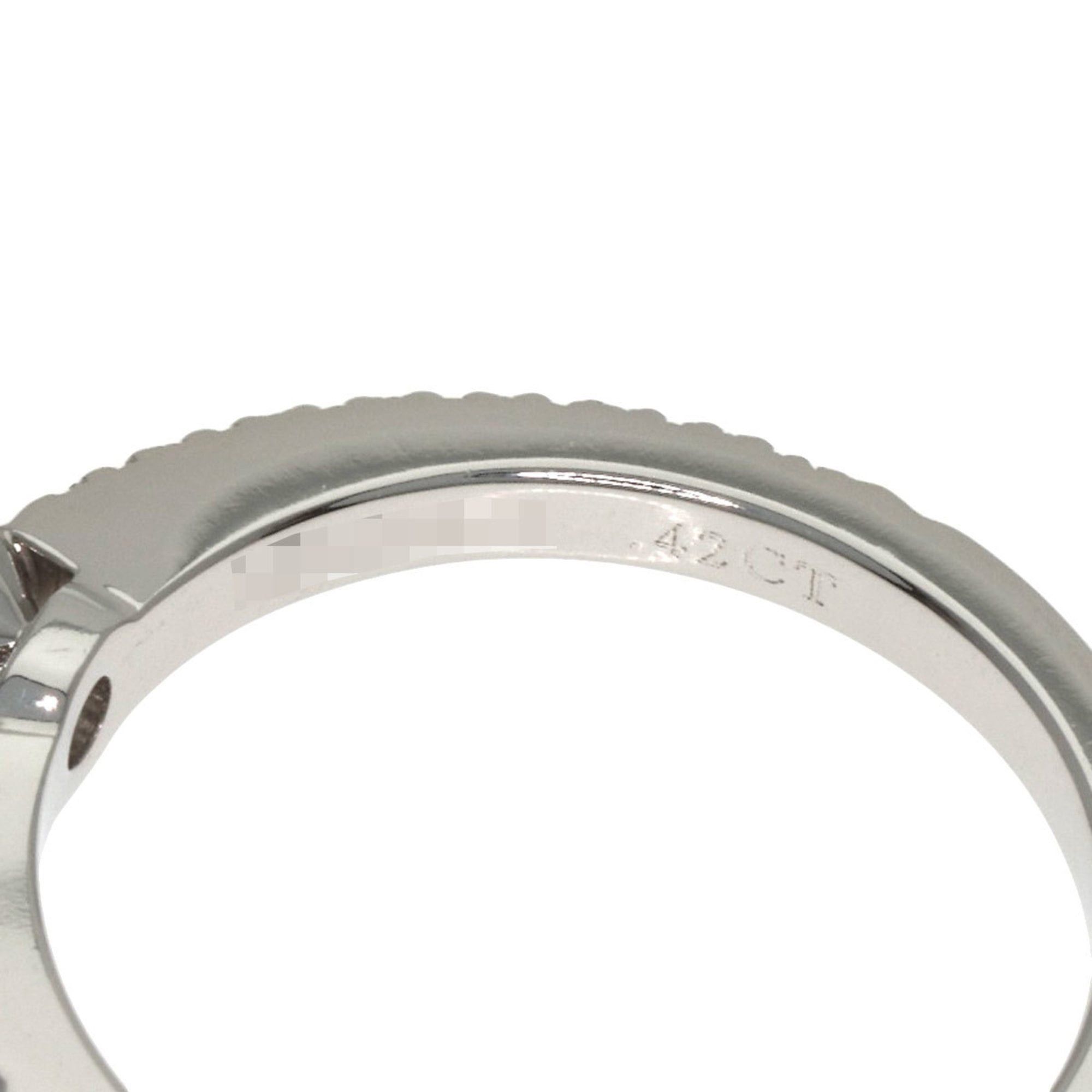 Tiffany & Co. Tiffany & Co. Solitaire Diamond Ring in Platinum PT950 for Women. Size ONE SIZE - 6 Thumbnail