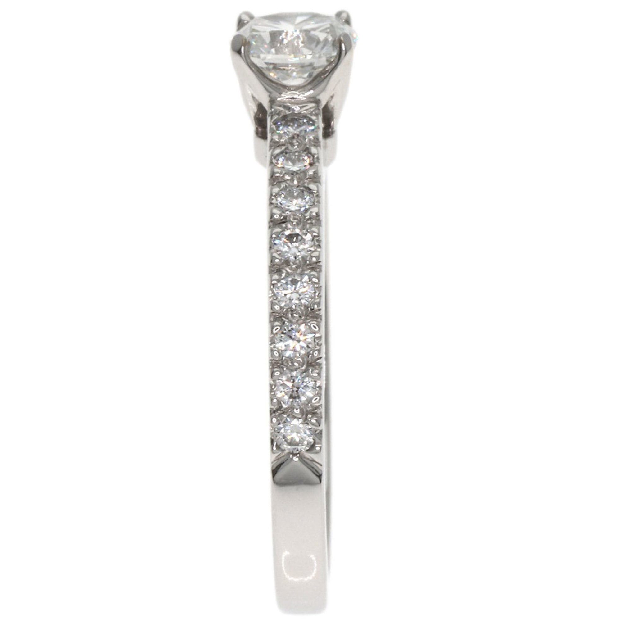 Tiffany & Co. Tiffany & Co. Solitaire Diamond Ring in Platinum PT950 for Women. Size ONE SIZE - 3 Thumbnail