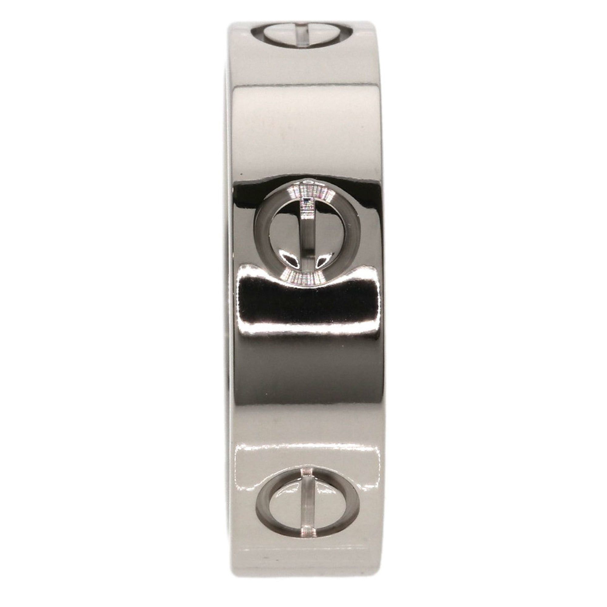 Cartier Cartier Love Ring #59 18K White Gold Women's Size ONE SIZE - 3 Thumbnail