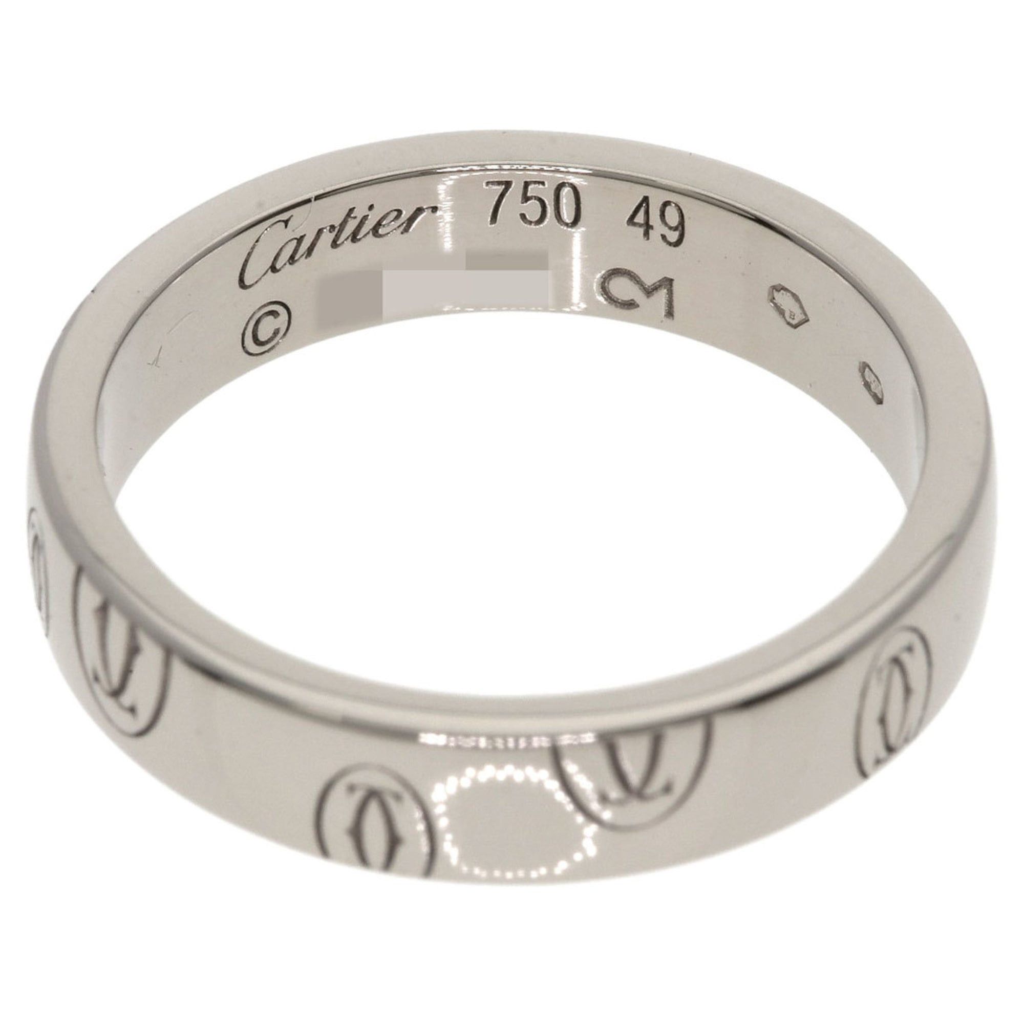 Cartier Cartier Happy Birthday #49 Ring, 18K White Gold, Women's Size ONE SIZE - 4 Thumbnail