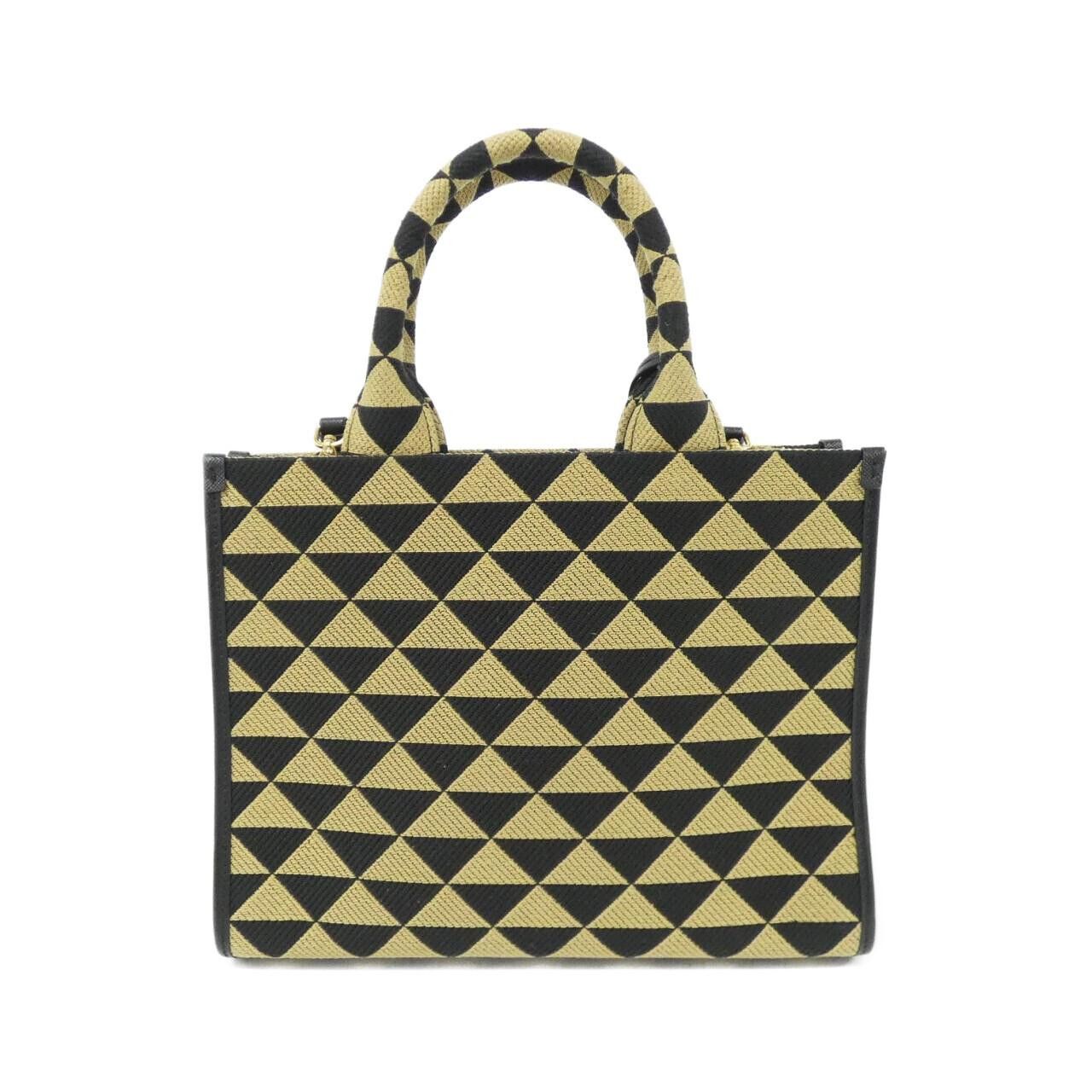 Prada Prada Prada 1BA354 TRIANGOLO JACQUARD Bag Textile Crossbody Bag 1BA354 DUTY FREE for USA Size ONE SIZE - 2 Thumbnail