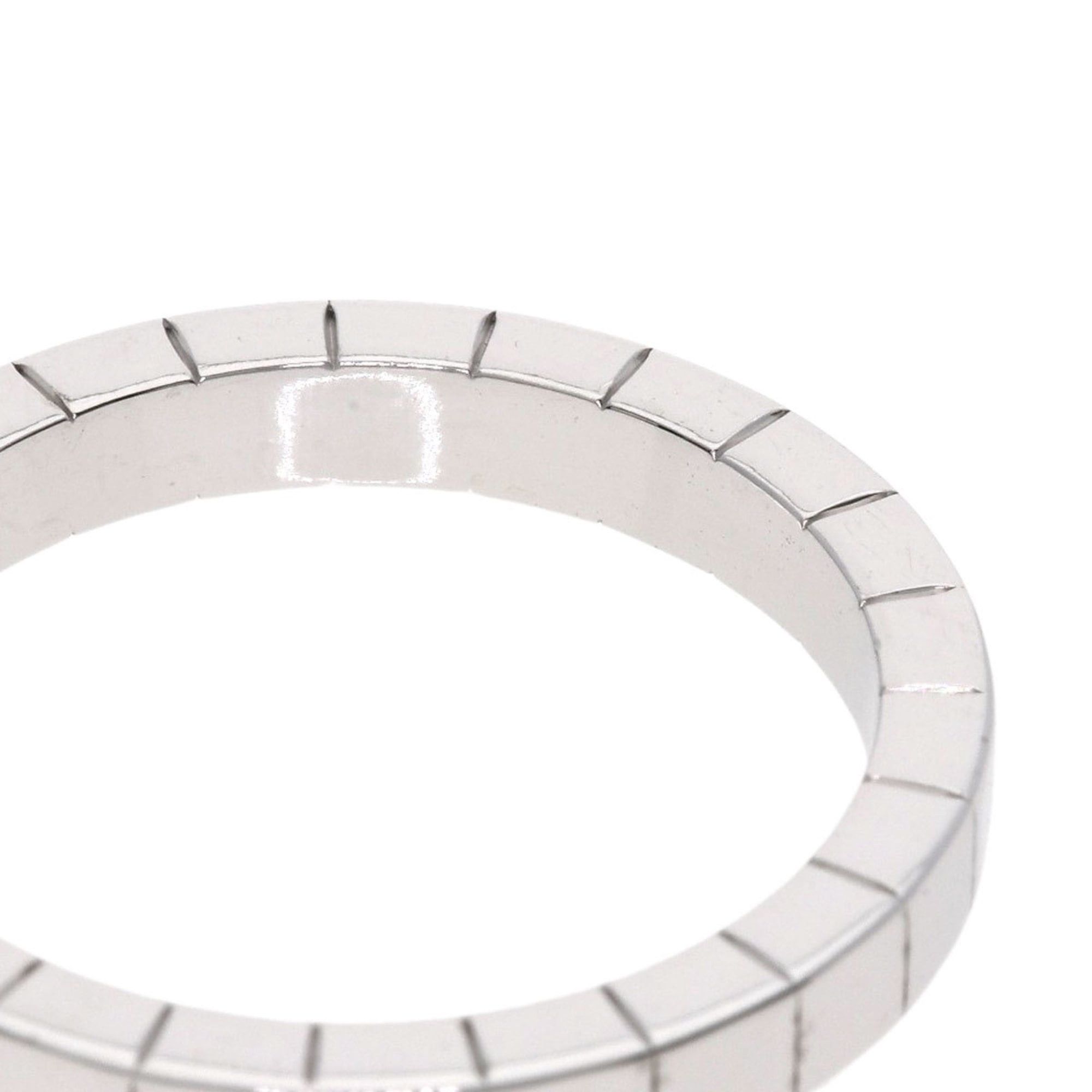 Cartier Lanier #60 Ring, 18K White Gold, Women's, CARTIER