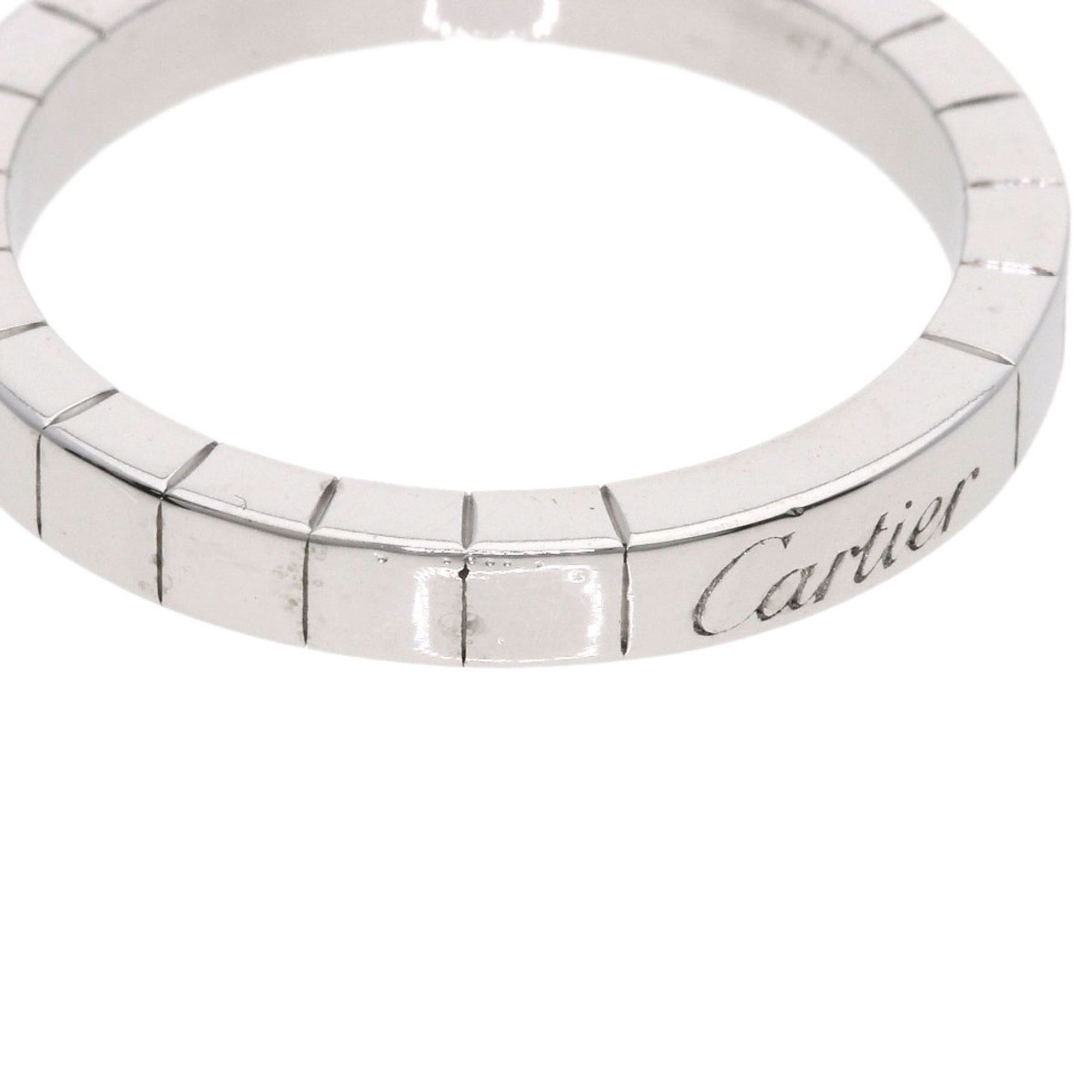 Cartier Lanier #60 Ring, 18K White Gold, Women's, CARTIER