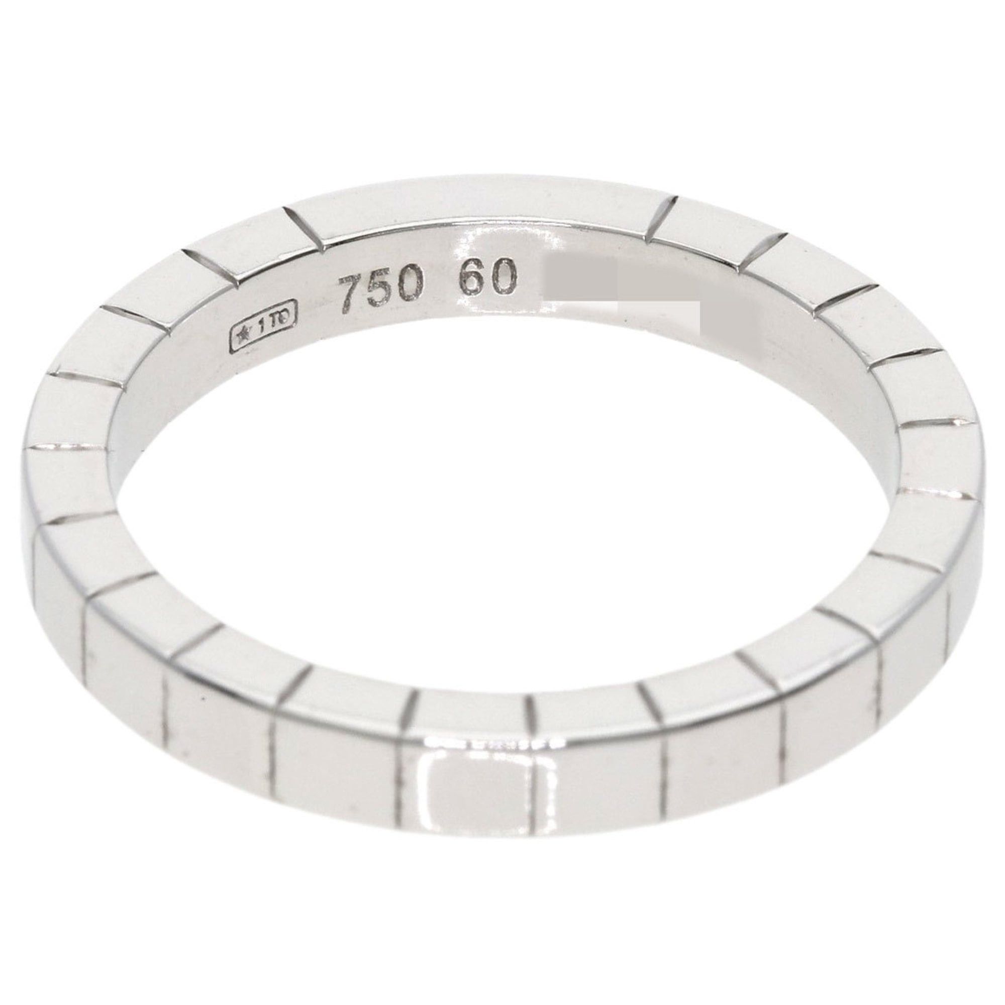 Cartier Lanier #60 Ring, 18K White Gold, Women's, CARTIER
