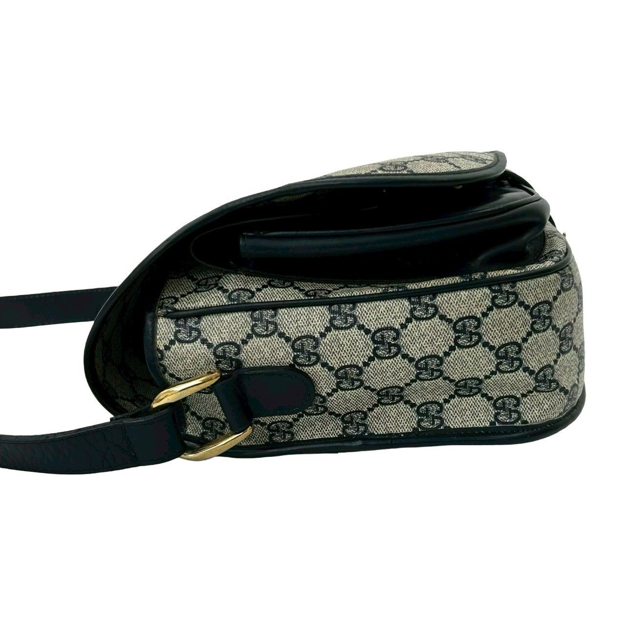 Gucci Gucci Gucci Old Gucci PVC Leather Shoulder Bag Leather Shoulder Bag DUTY FREE for USA Size ONE SIZE - 6 Thumbnail