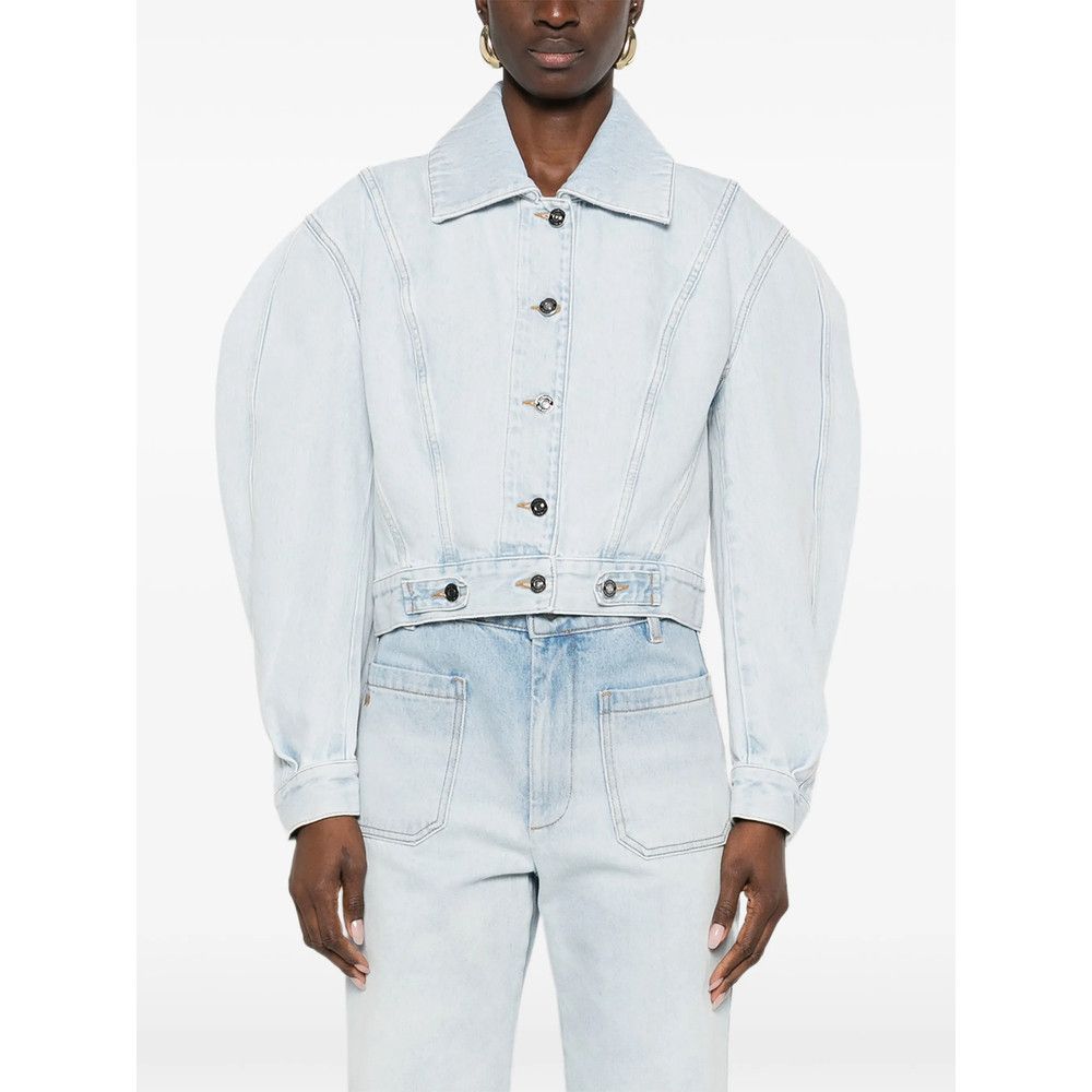 Givenchy Givenchy BLUE Jackets - Denim Jackets Size S / US 4 / IT 40 - 5 Thumbnail