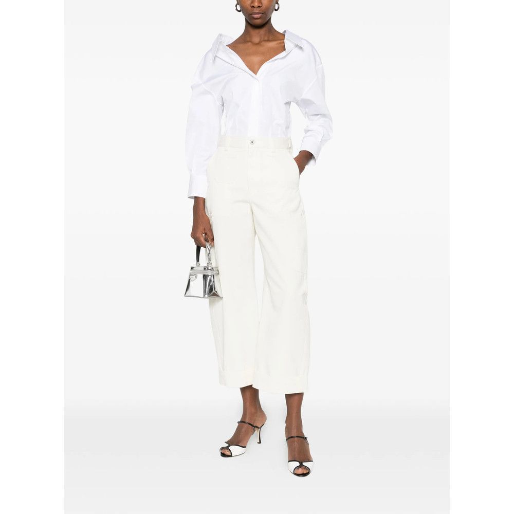 Givenchy Givenchy NEUTRALS Trousers - Straight Trousers Size 27" / US 4 / IT 40 - 3 Thumbnail