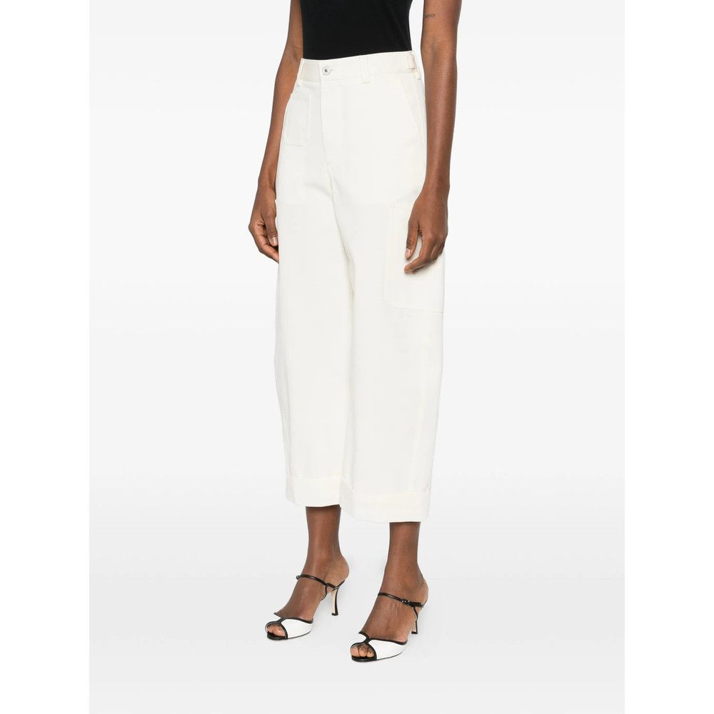 Givenchy Givenchy NEUTRALS Trousers - Straight Trousers Size 27" / US 4 / IT 40 - 2 Thumbnail