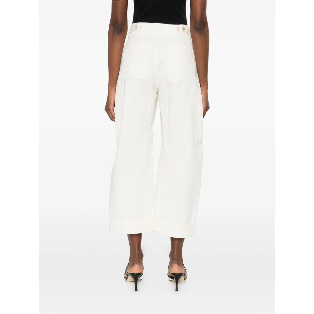 Givenchy Givenchy NEUTRALS Trousers - Straight Trousers Size 27" / US 4 / IT 40 - 4 Thumbnail