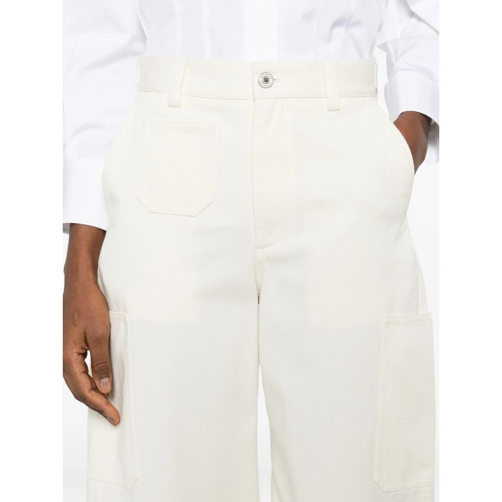 Givenchy Givenchy NEUTRALS Trousers - Straight Trousers Size 28" / US 6 / IT 42 - 5 Thumbnail