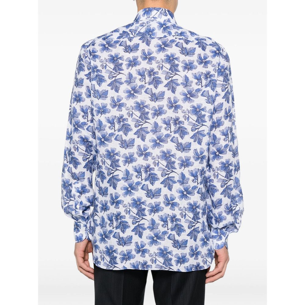 Isaia Isaia WHITE Shirts Size US M / EU 48-50 / 2 - 4 Thumbnail