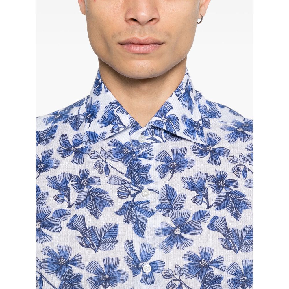 Isaia Isaia WHITE Shirts Size US XL / EU 56 / 4 - 2 Thumbnail