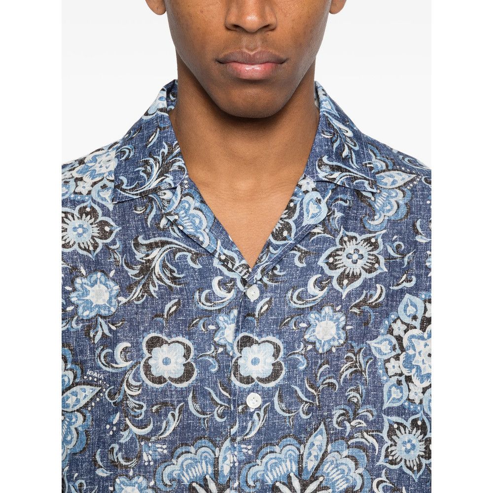Isaia Isaia BLUE Shirts Size US M / EU 48-50 / 2 - 4 Thumbnail