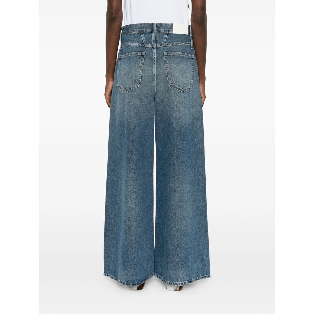 CLOSED Closed BLUE Denim - Wide-Leg Jeans Size 25" / US 0 / IT 36 - 4 Thumbnail