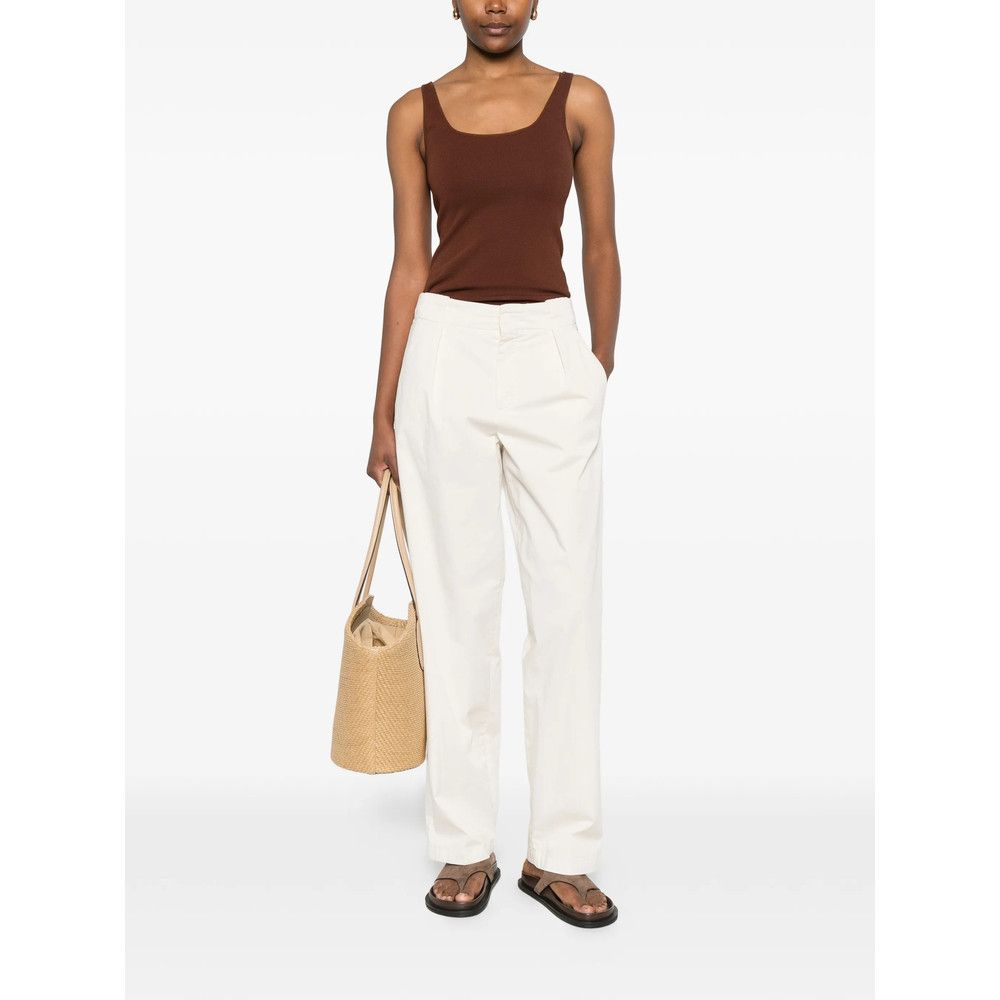 CLOSED Closed NEUTRALS Trousers - Straight Trousers Size 24" / US 00 / IT 34 - 4 Thumbnail